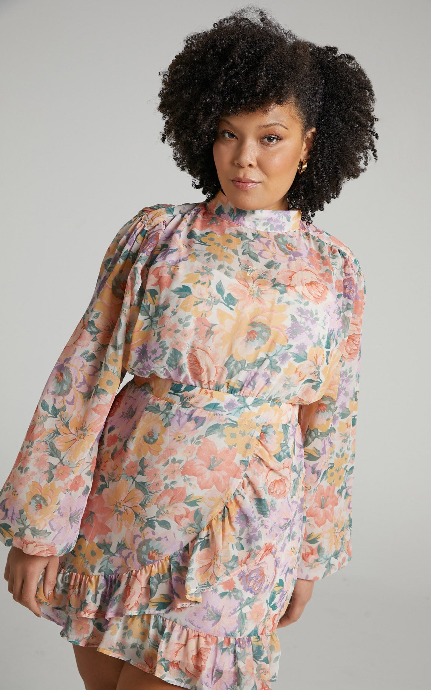 Tiahna Dress in Flower Crown