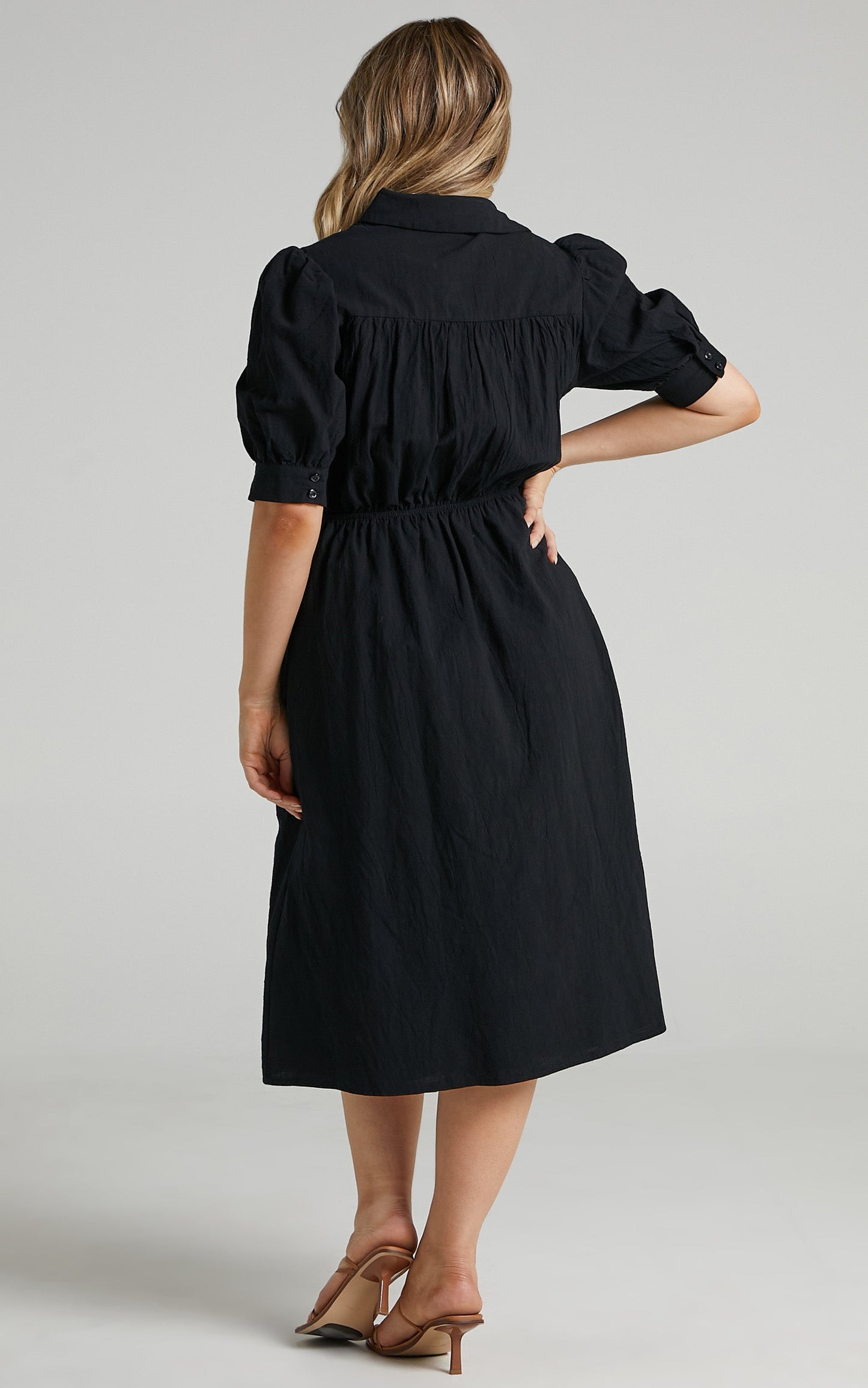 Tiras Dress in Black