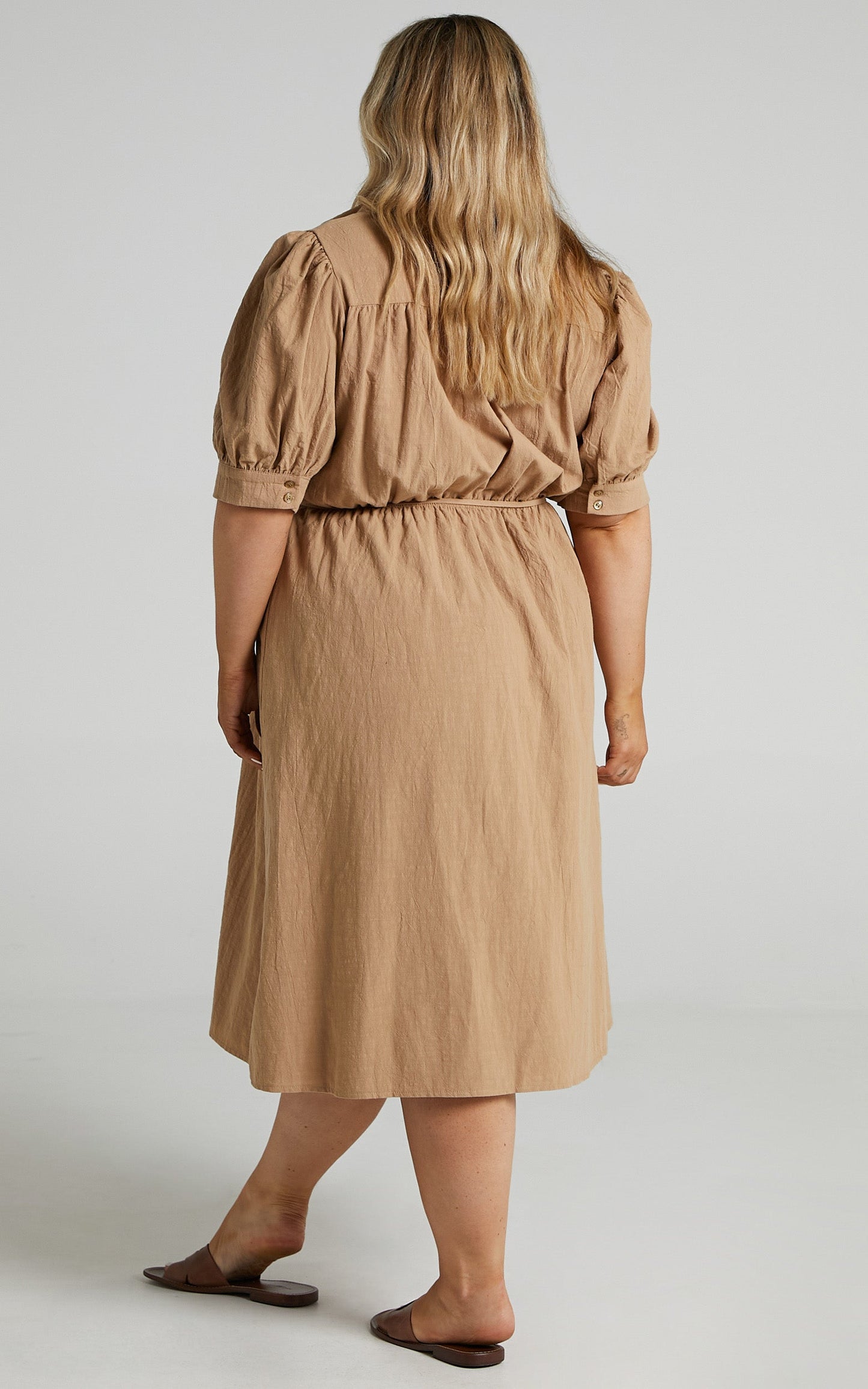 Tiras Dress in Mocha