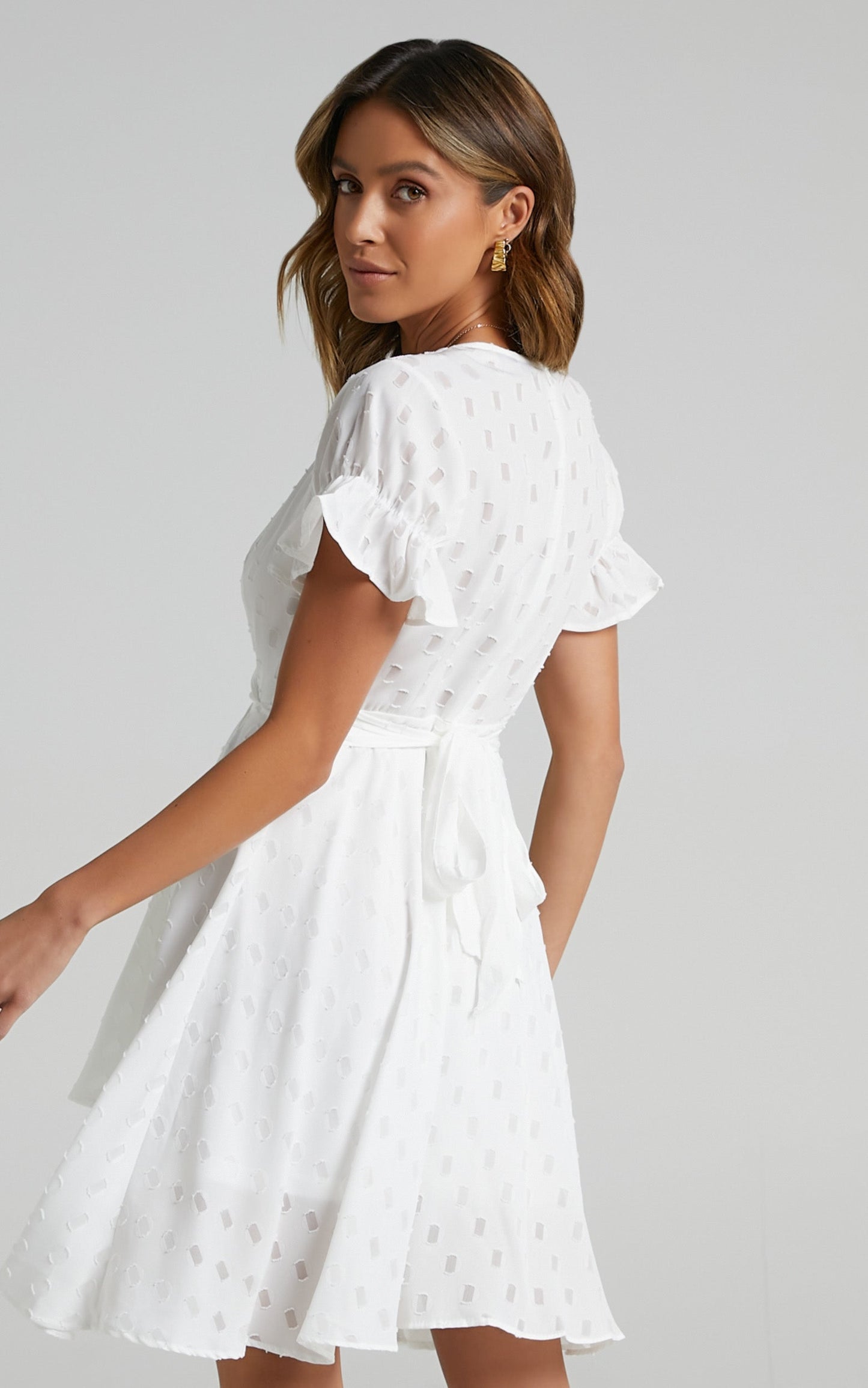 To Love Somebody Dress in White