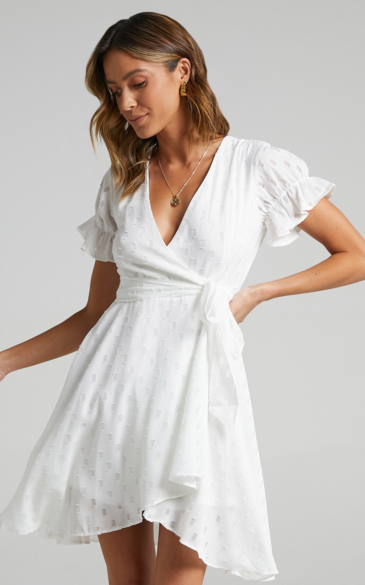 To Love Somebody Dress in White