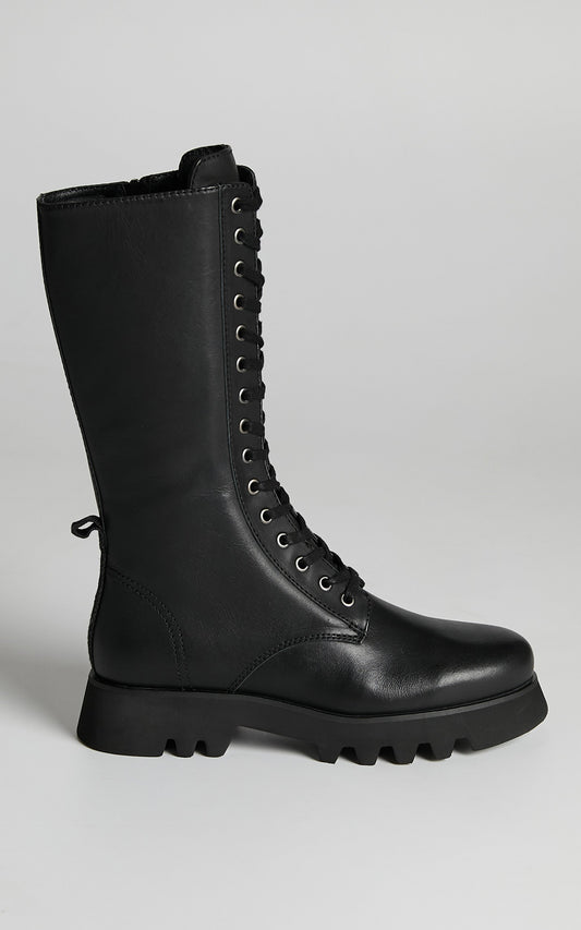 Tony Bianco - Icon Boots in Black Como