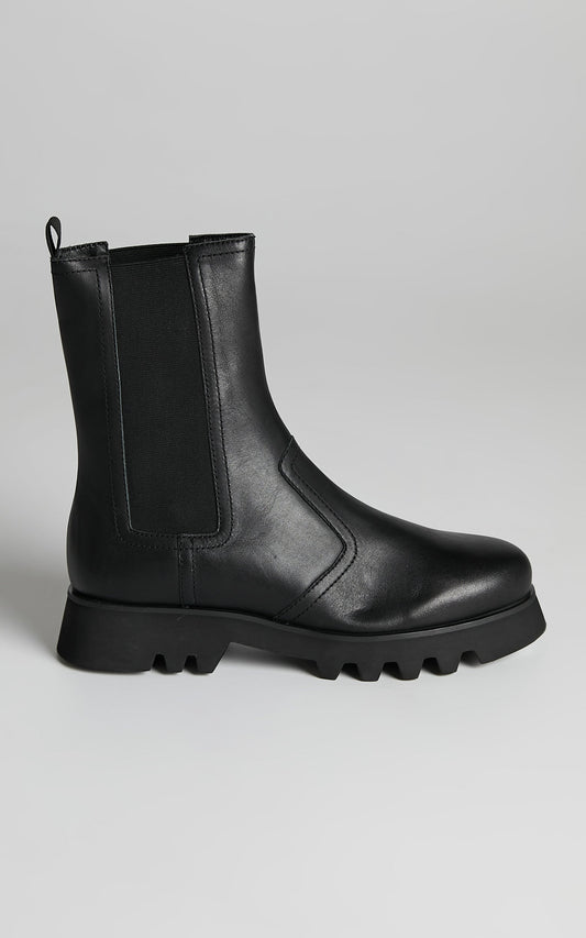 Tony Bianco - Izzy Boots in Black Como
