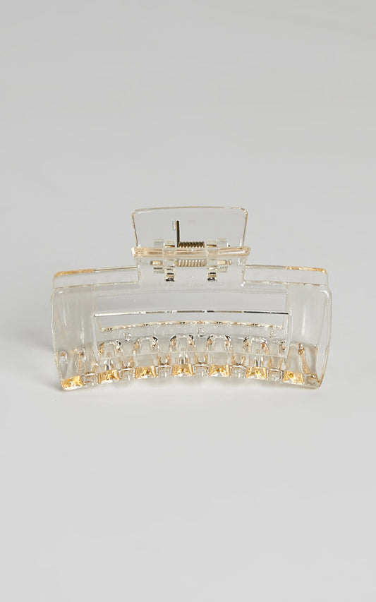Torres Hair Clip in Clear