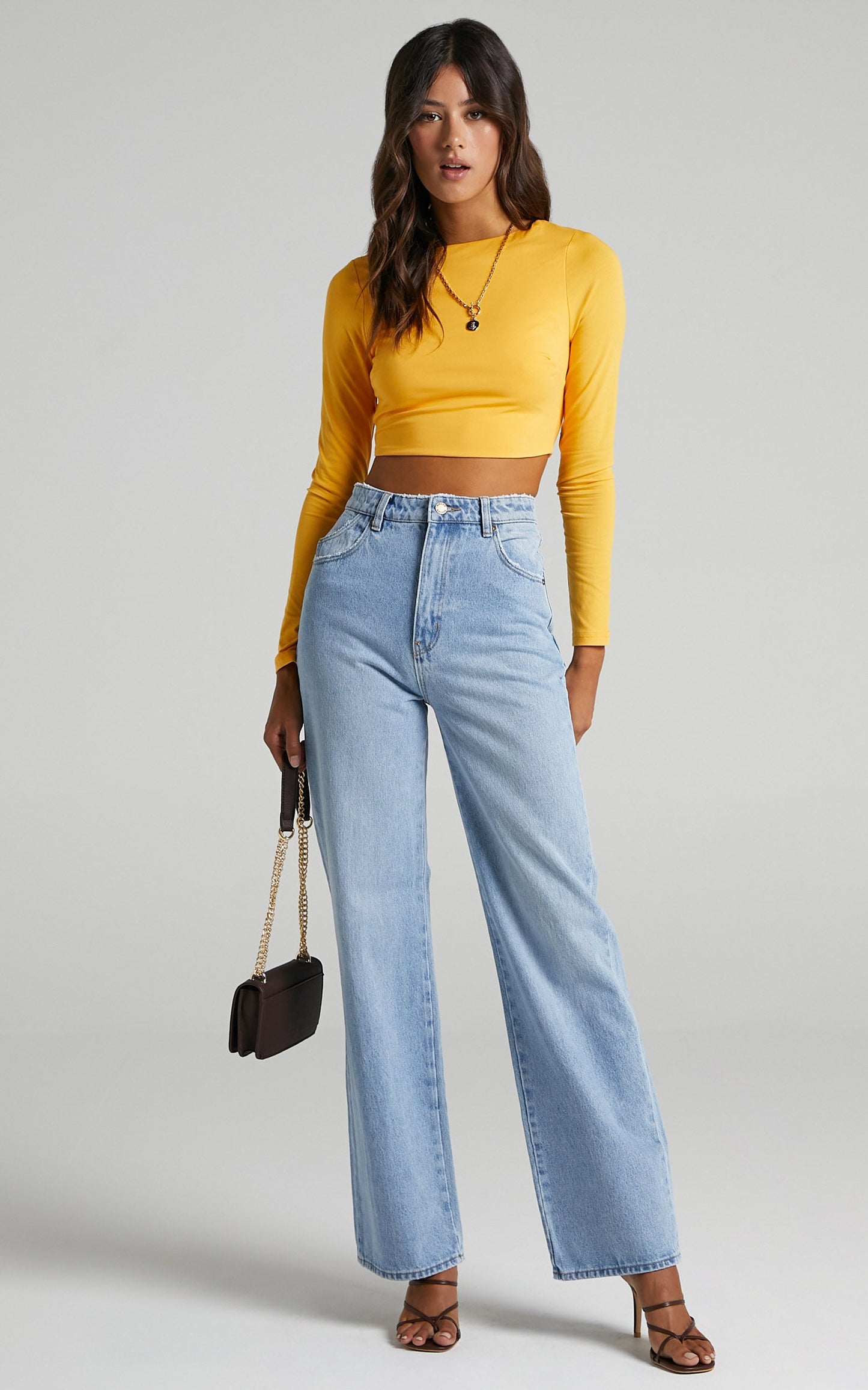 Trina Top in Yellow