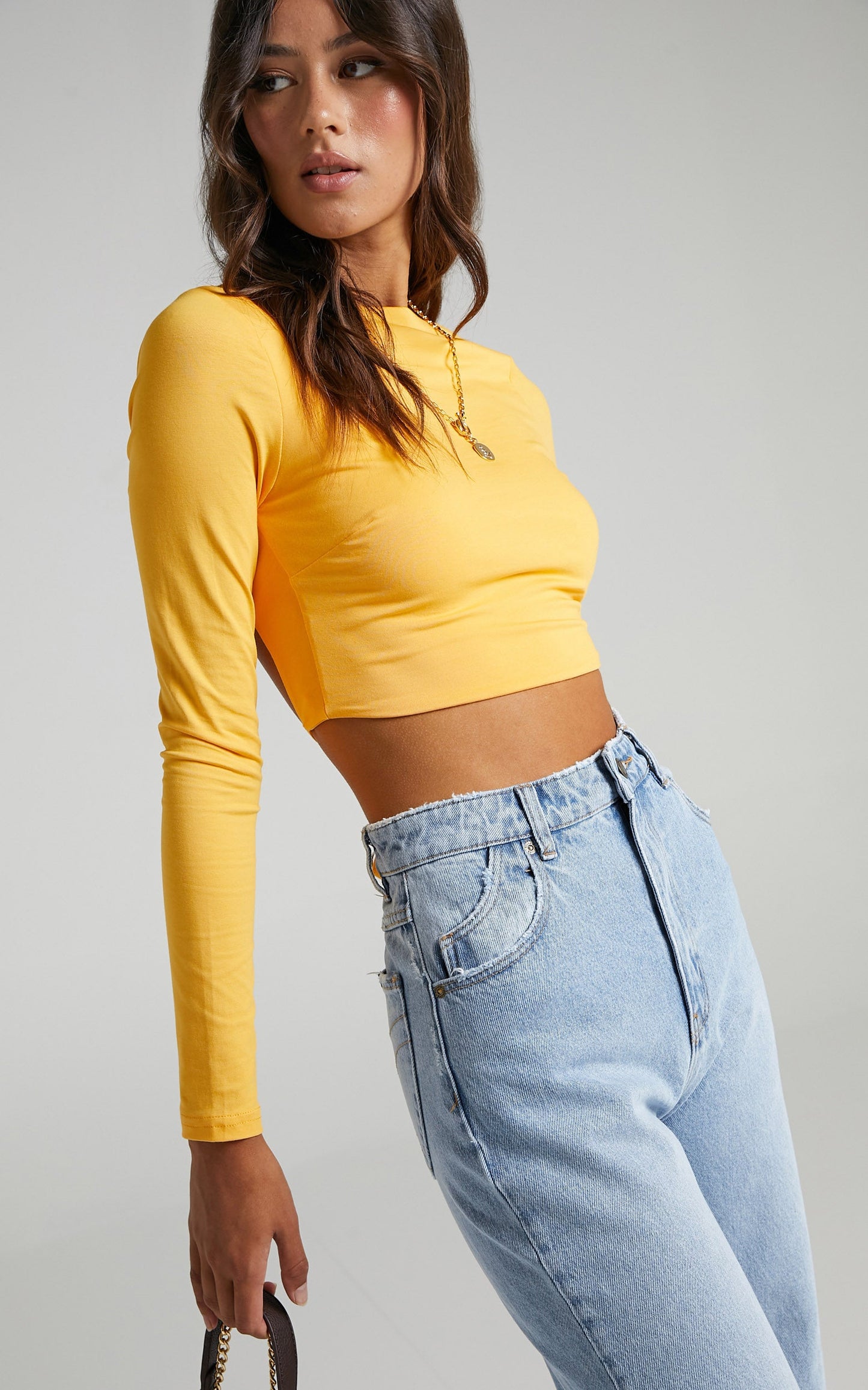Trina Top in Yellow