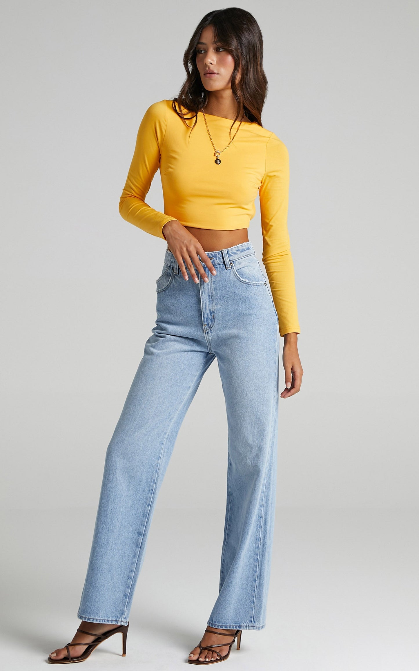 Trina Top in Yellow