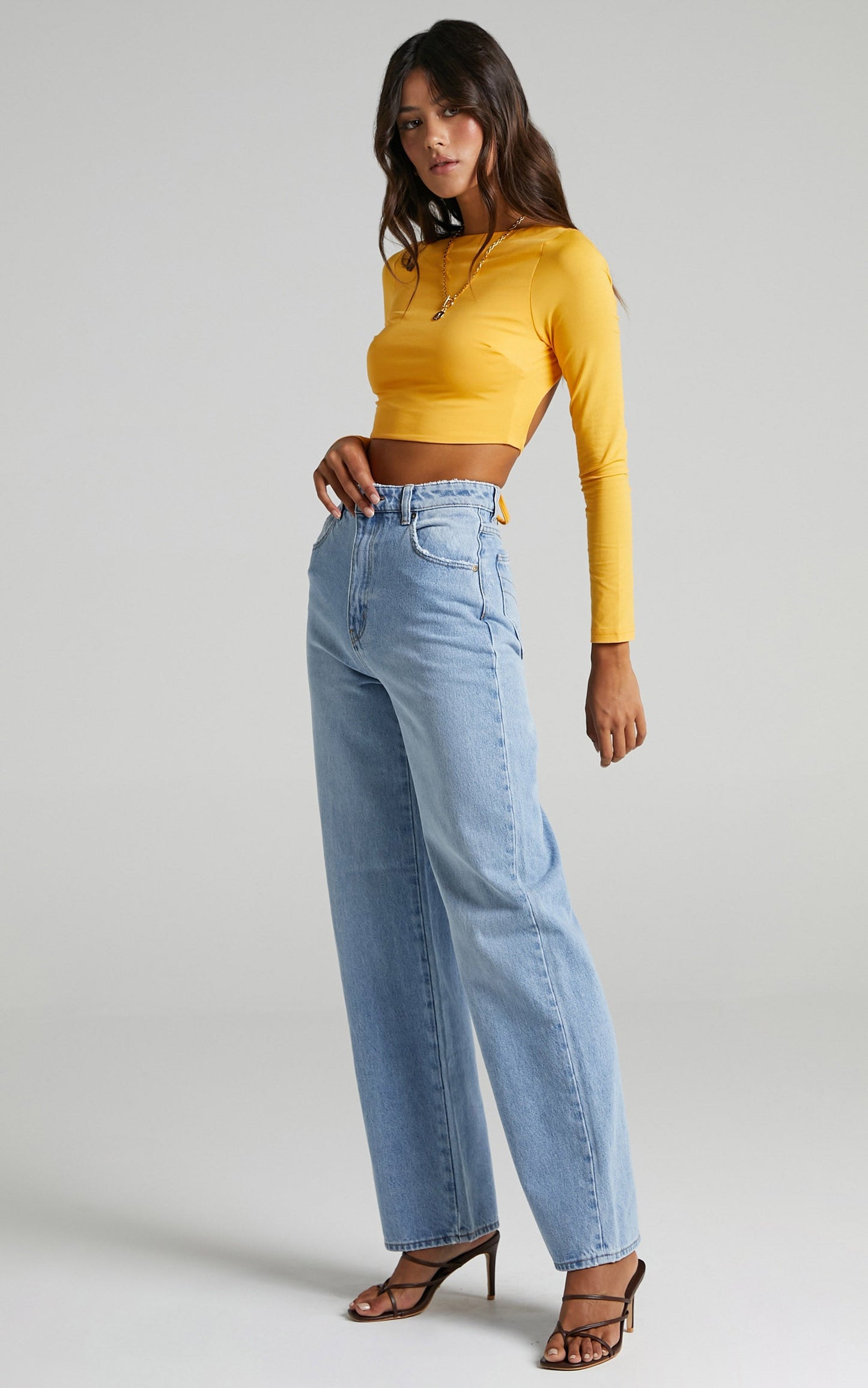 Trina Top in Yellow