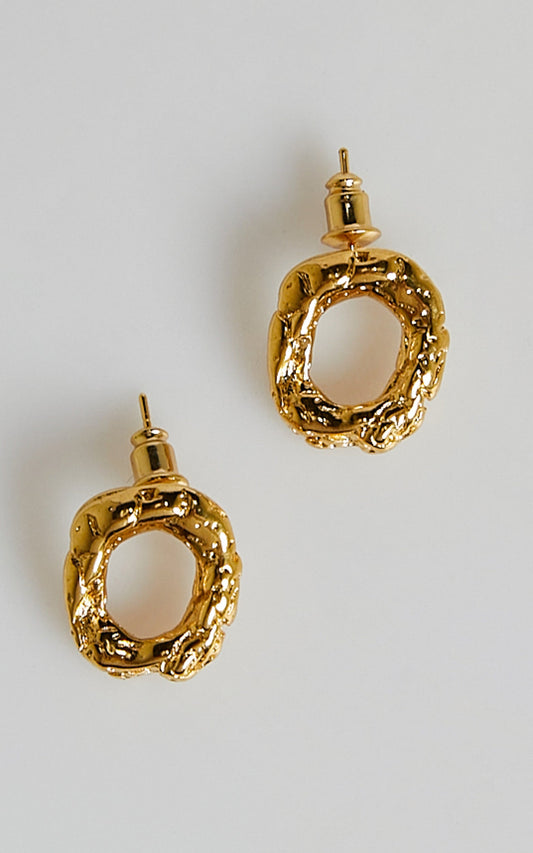 Twila Earrings in Gold
