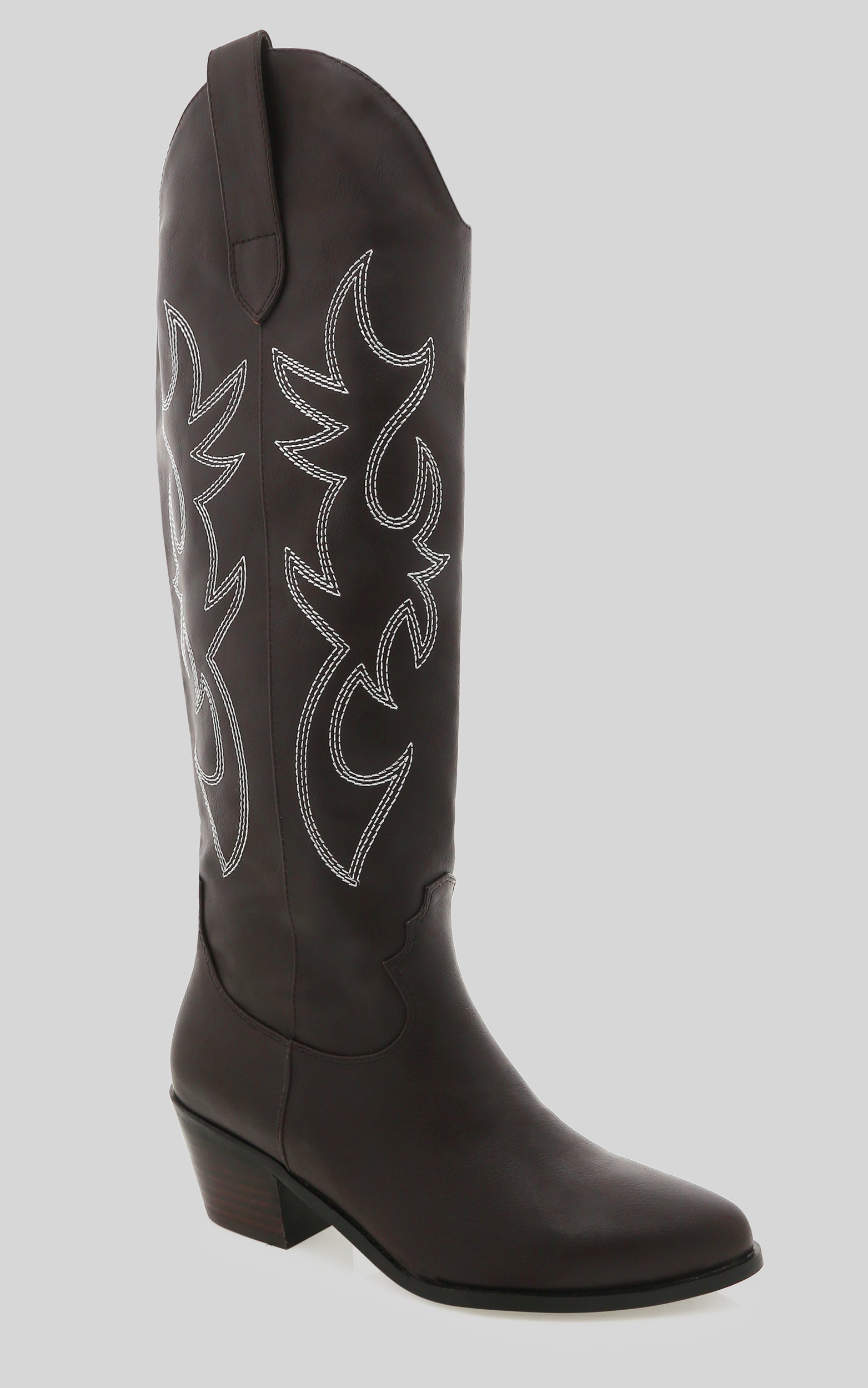 Billini - Urson Boots in Chocolate-White Contrast