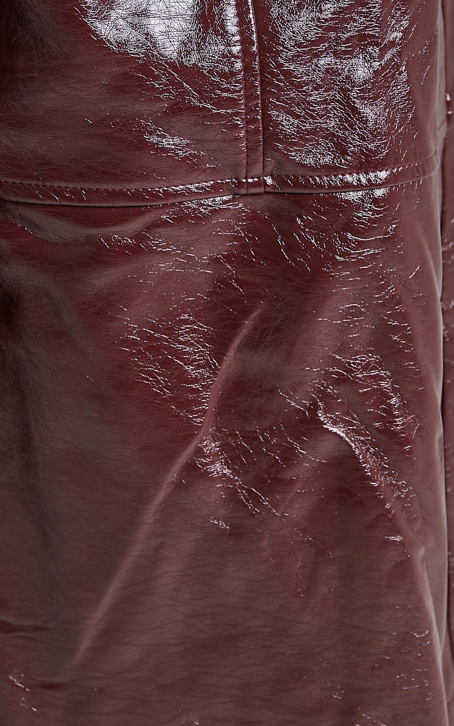 Unsolved Mystery Trench Coat in Aubergine