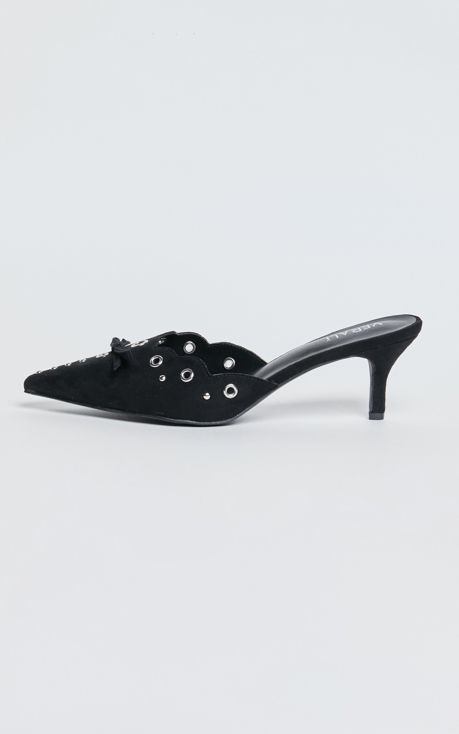 Verali - Ziggy Heels in Black Suede