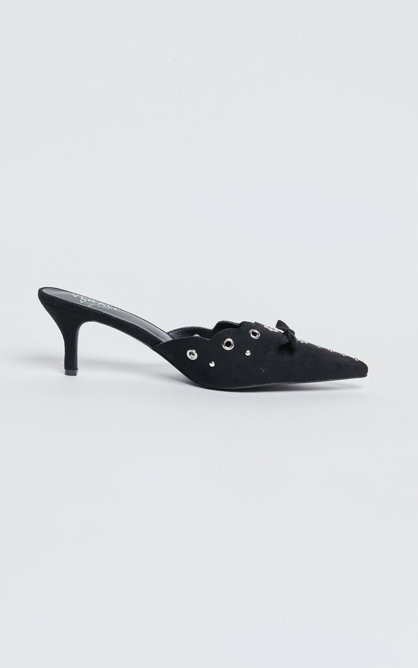 Verali - Ziggy Heels in Black Suede