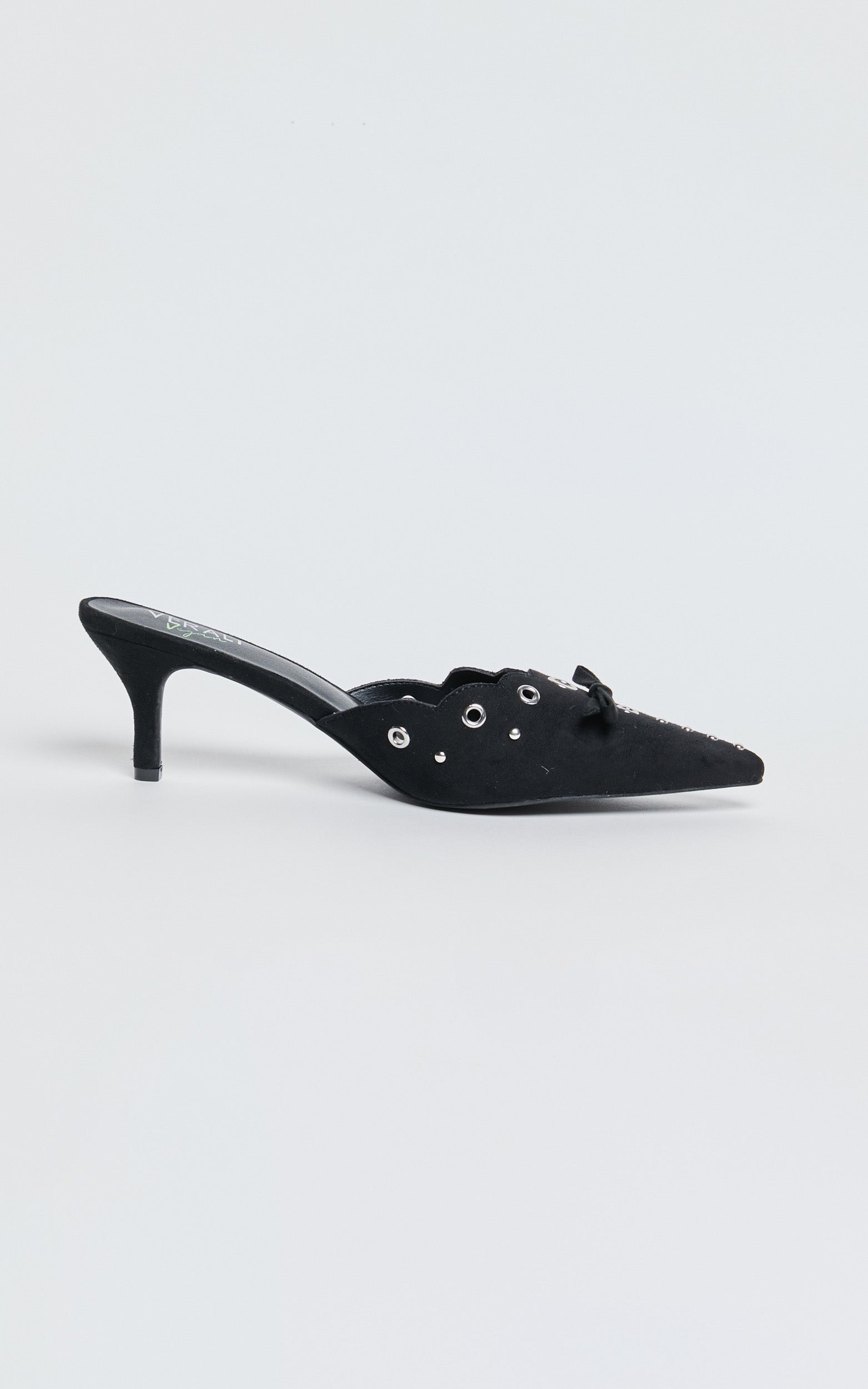 Verali - Ziggy Heels in Black Suede