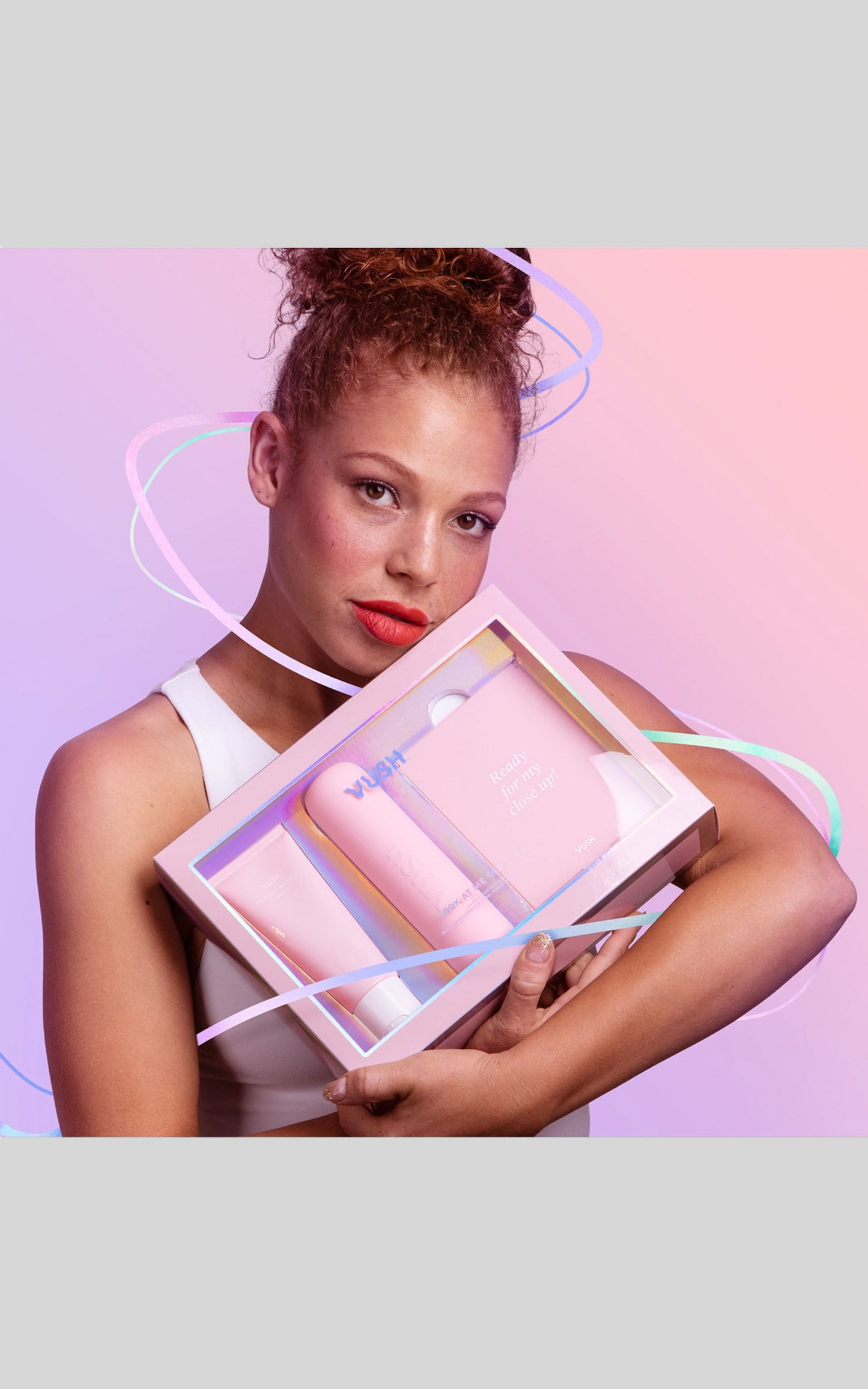 VUSH - LOOK AT ME GIFT SET in Baby Pink