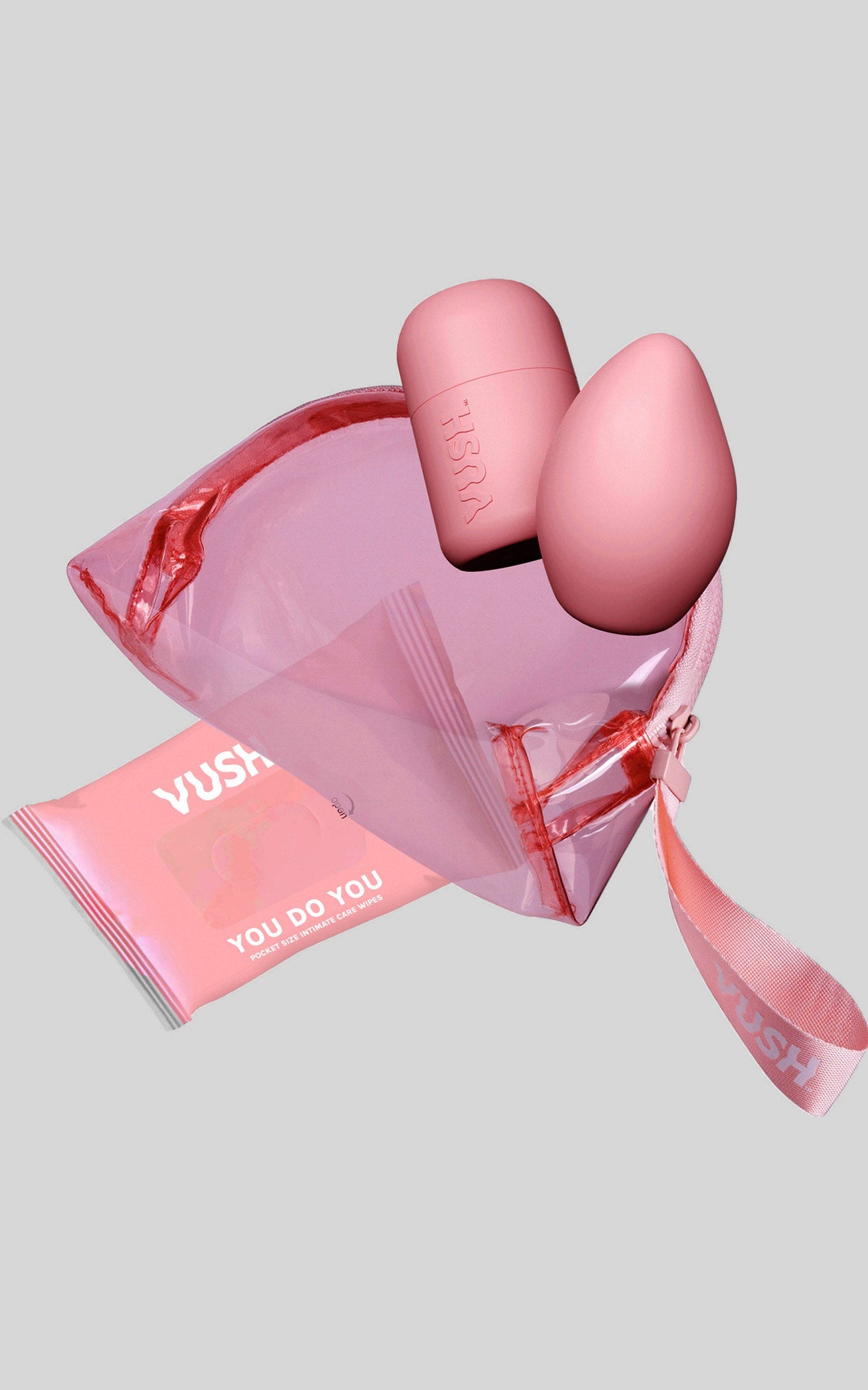 VUSH - PILLOW TALK GIFT SET in Baby Pink