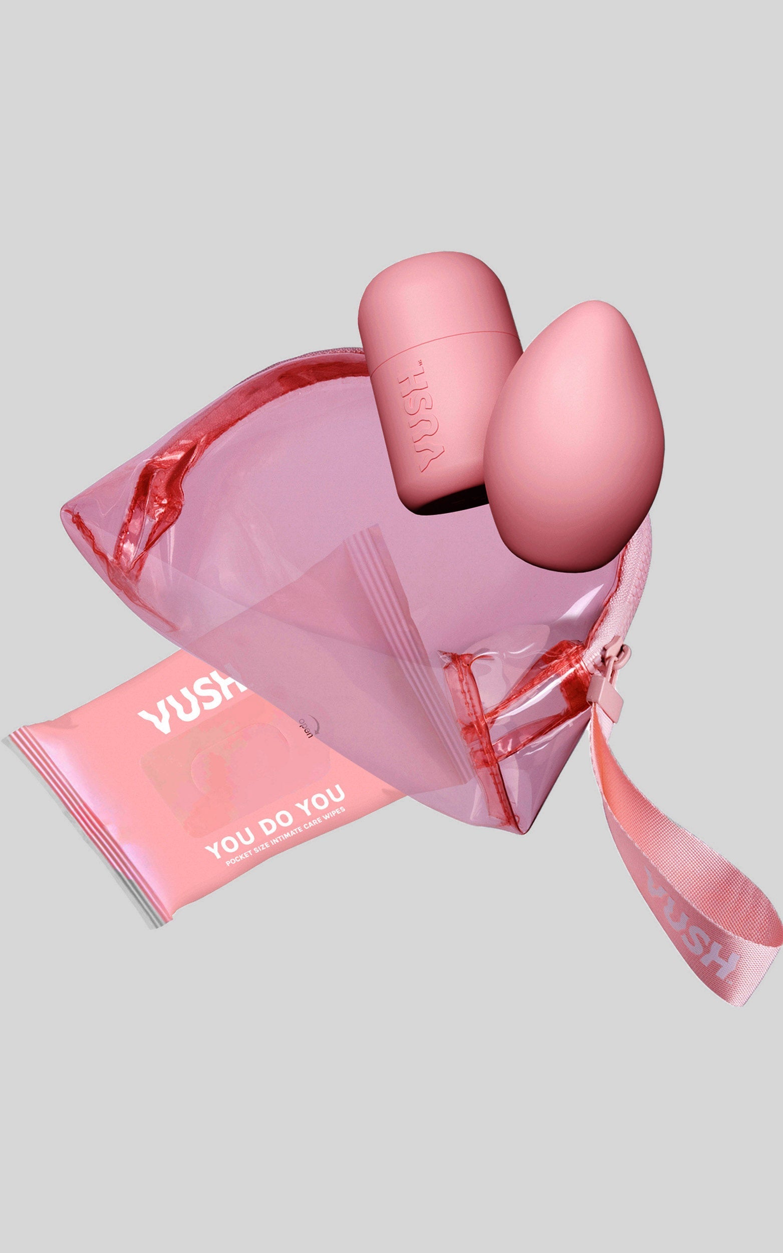 VUSH - PILLOW TALK GIFT SET in Baby Pink