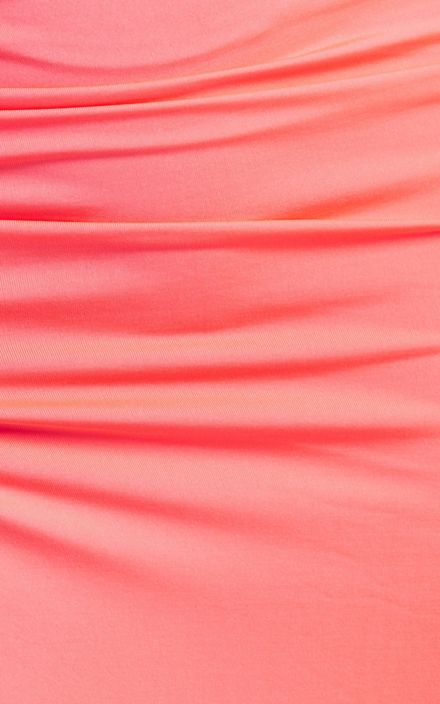 Vanessa Slinky Ruched Two Piece Set in Hot Pink