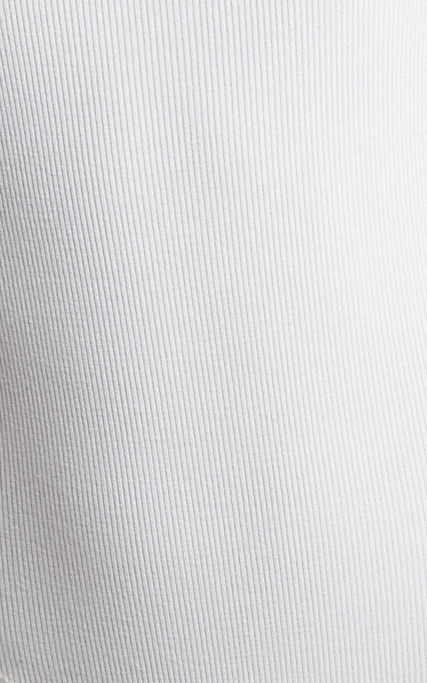 Velika Bodysuit - Ribbed Racer Back Bodysuit in White