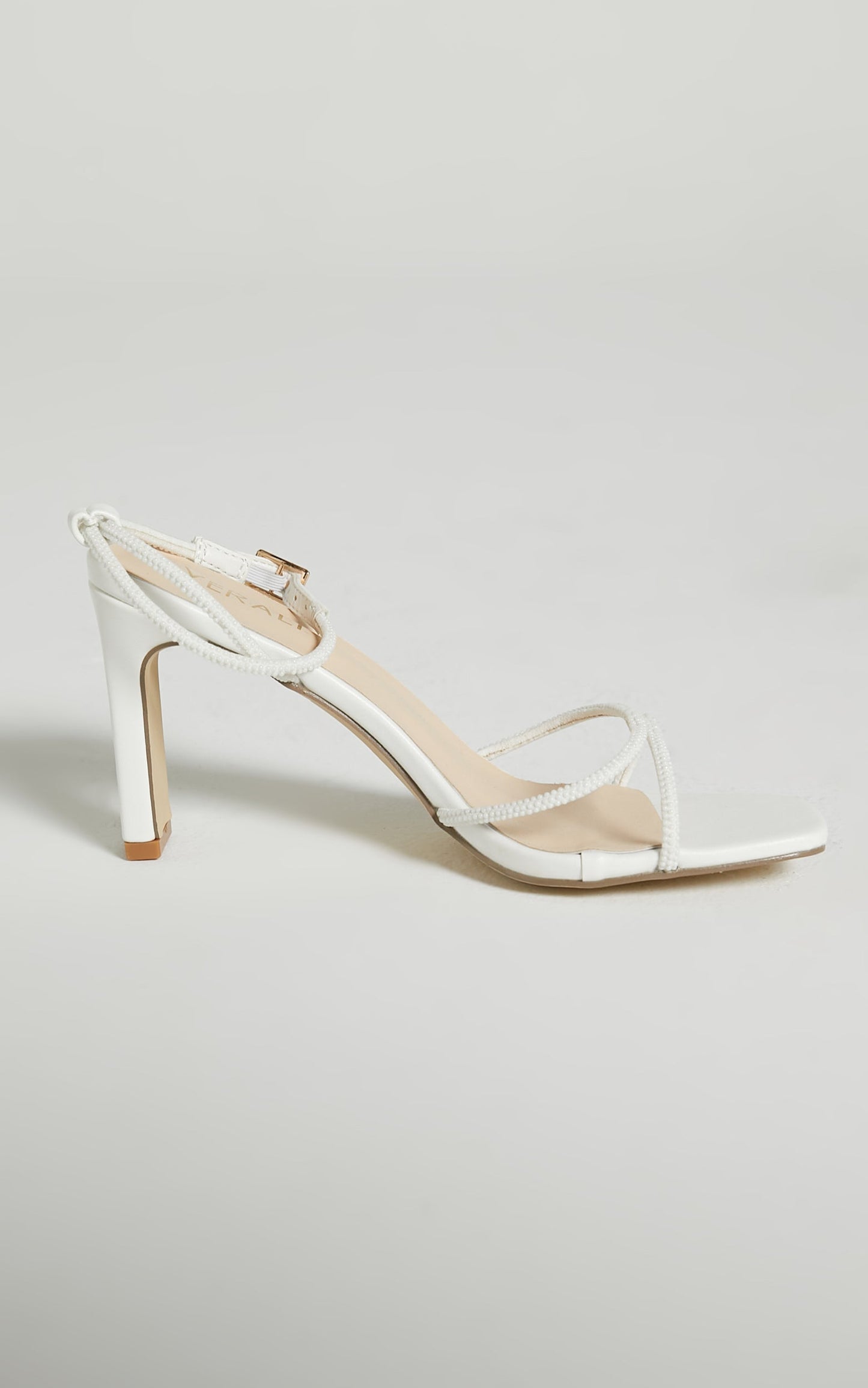 Verali - Kian Heels in White Pearl