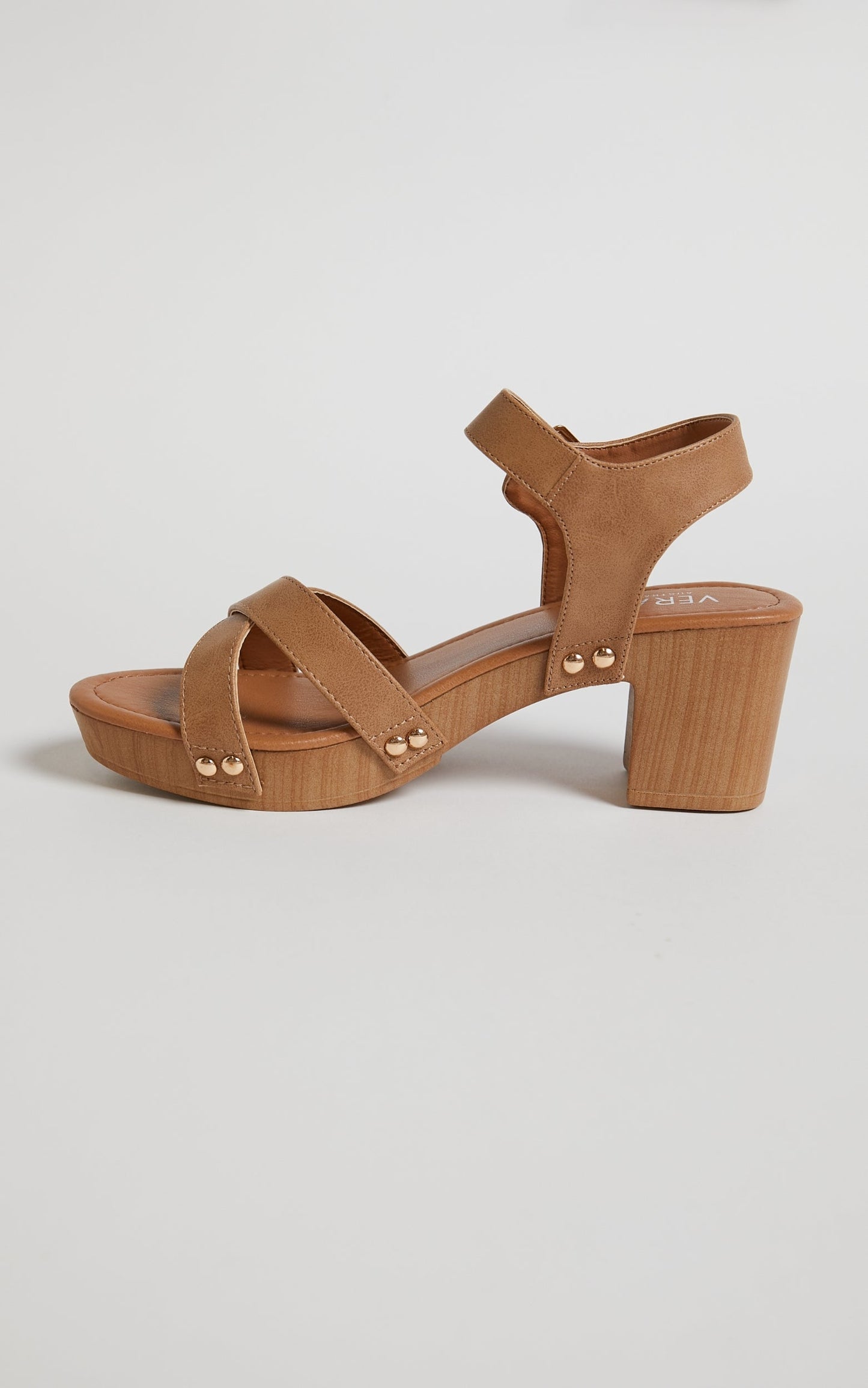 Verali - Lulu Heels in Biscuit