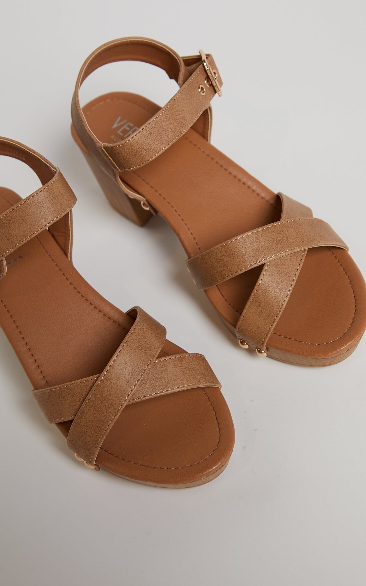 Verali - Lulu Heels in Biscuit