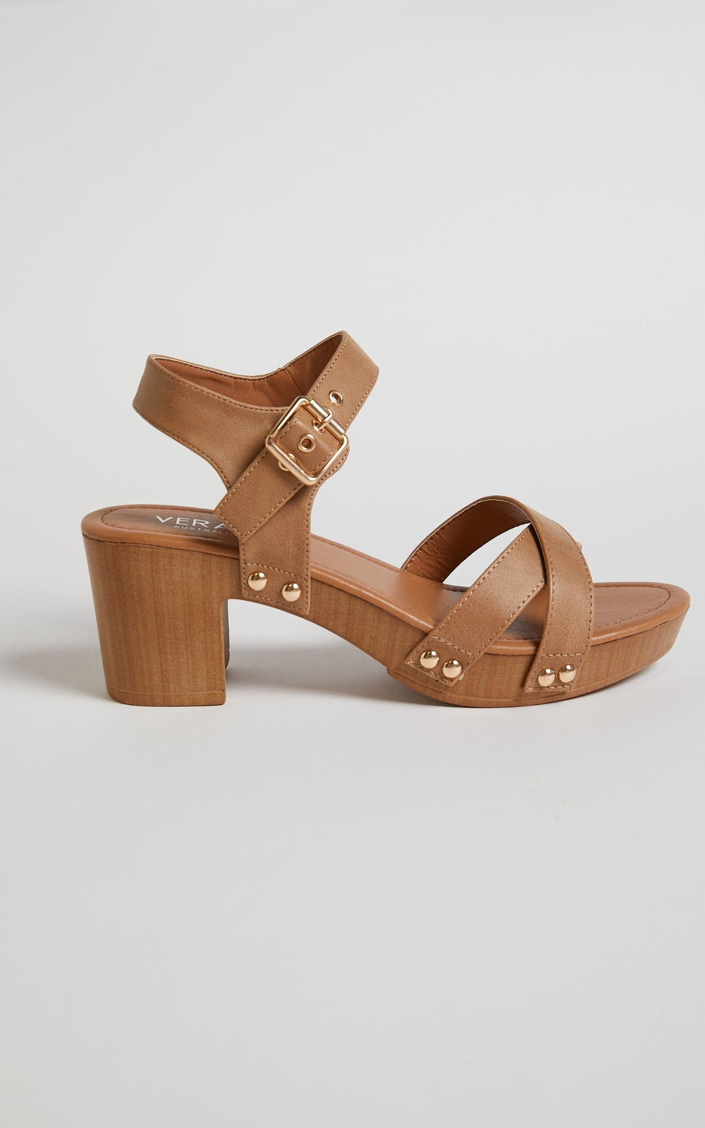 Verali - Lulu Heels in Biscuit