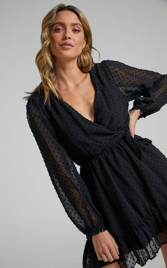 Vermont Dress in Black