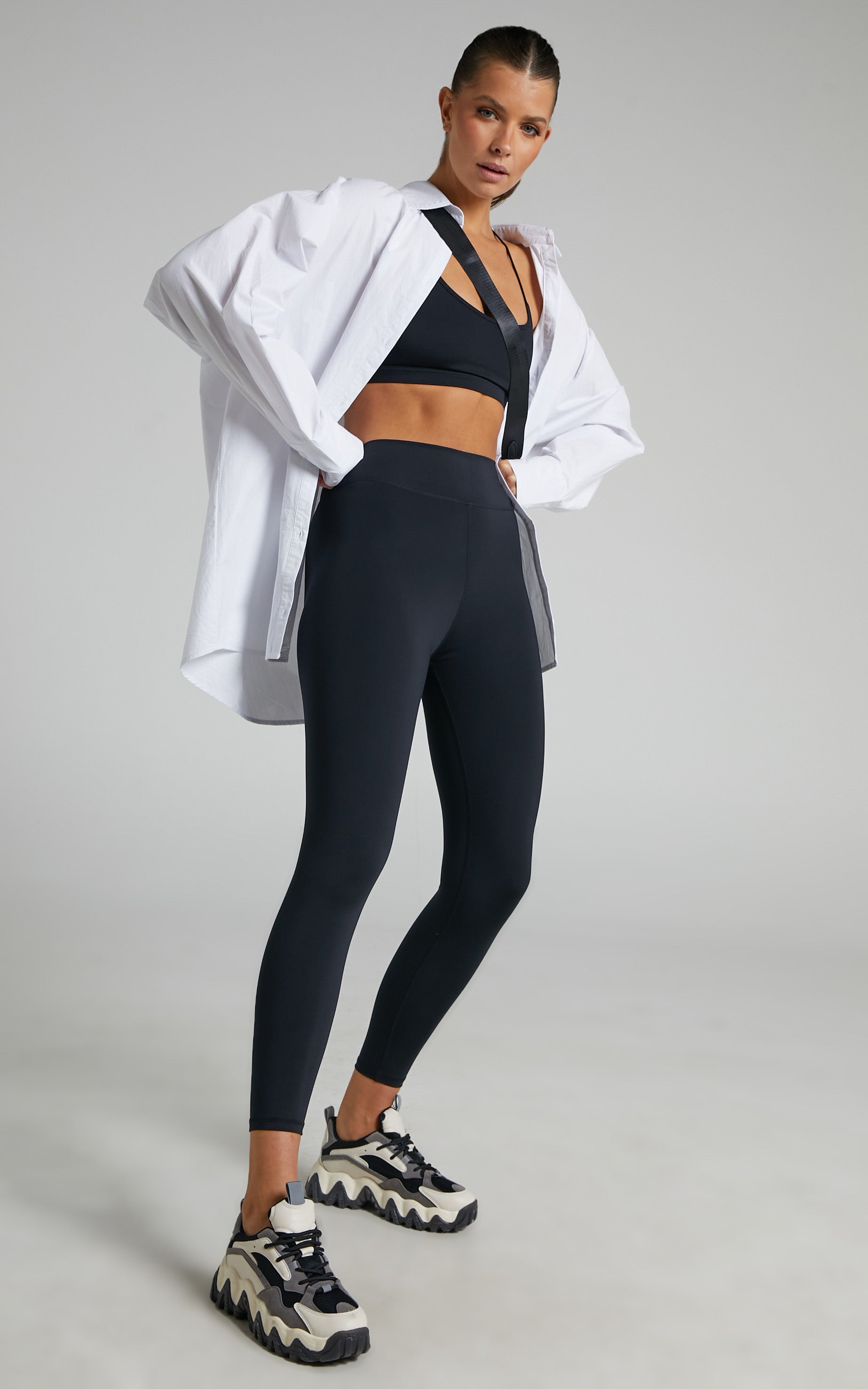 Vienna Leggings - Full Length Leggings in Black