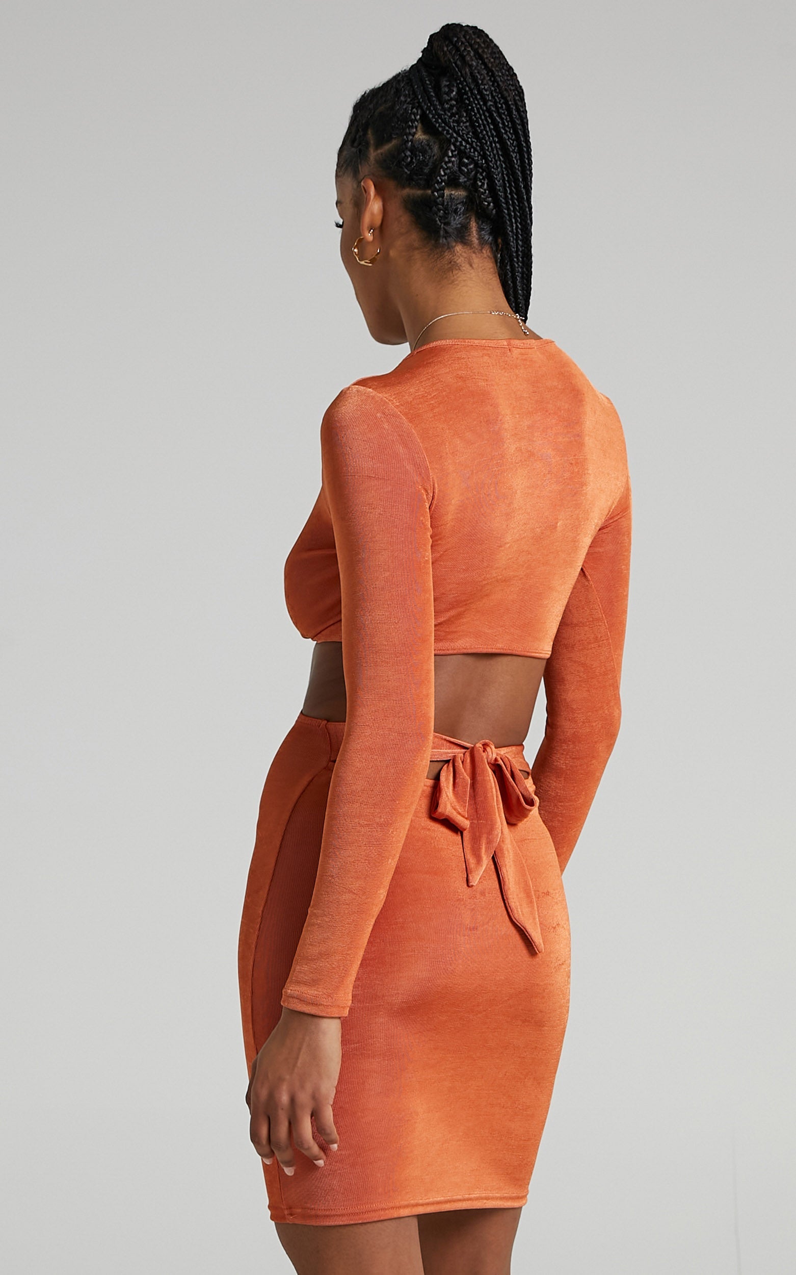 Vivvy Dress in Copper