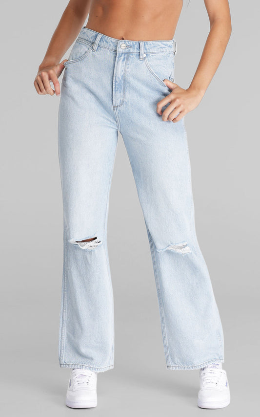 Wrangler - Bella Baggy Jeans in Delirium Decon