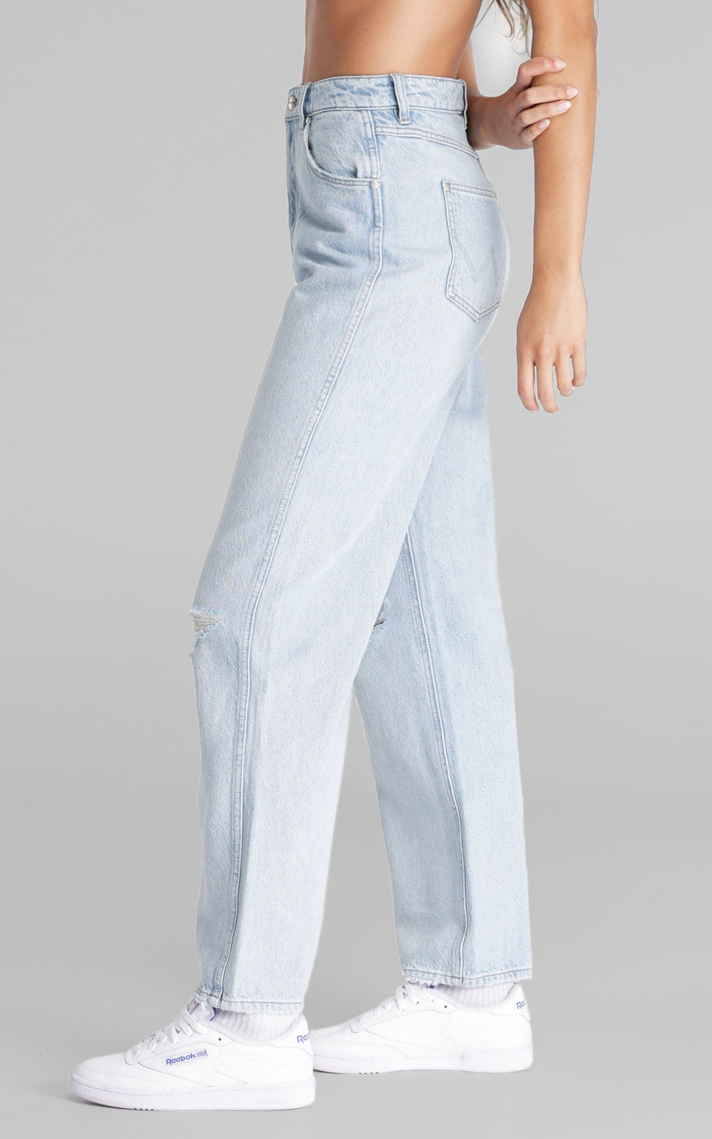 Wrangler - Bella Baggy Jeans in Delirium Decon