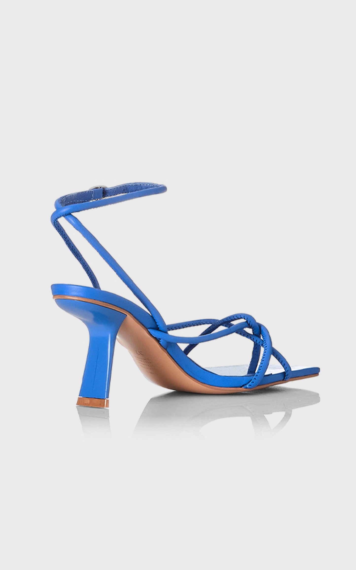 Alias Mae - Watson Heels in Bright Blue Leather
