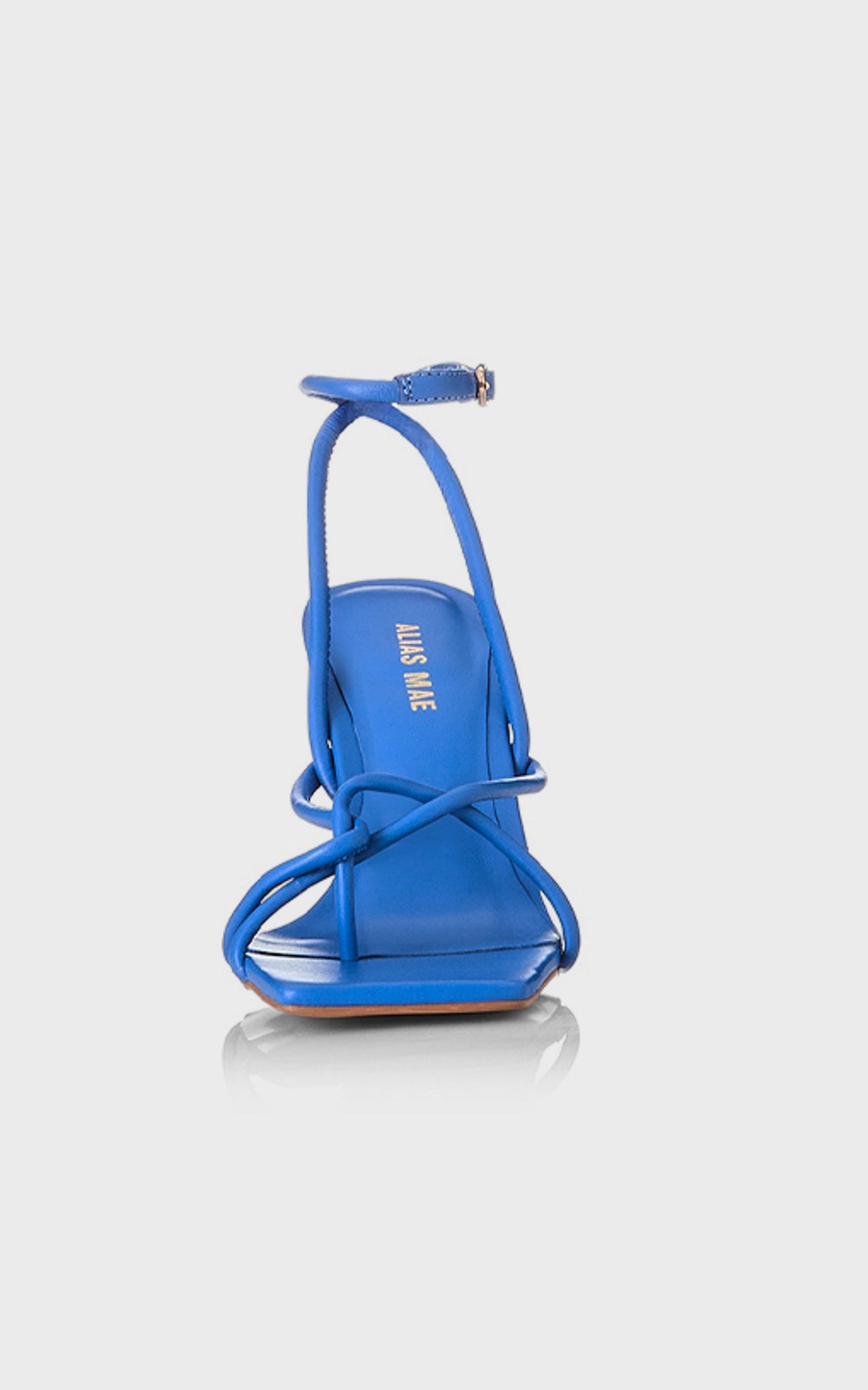 Alias Mae - Watson Heels in Bright Blue Leather