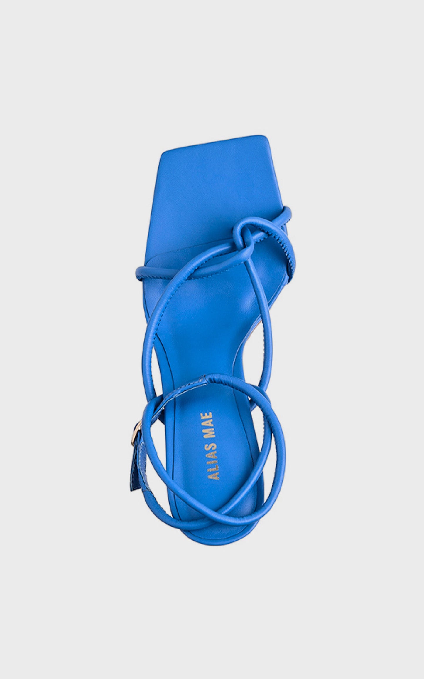 Alias Mae - Watson Heels in Bright Blue Leather