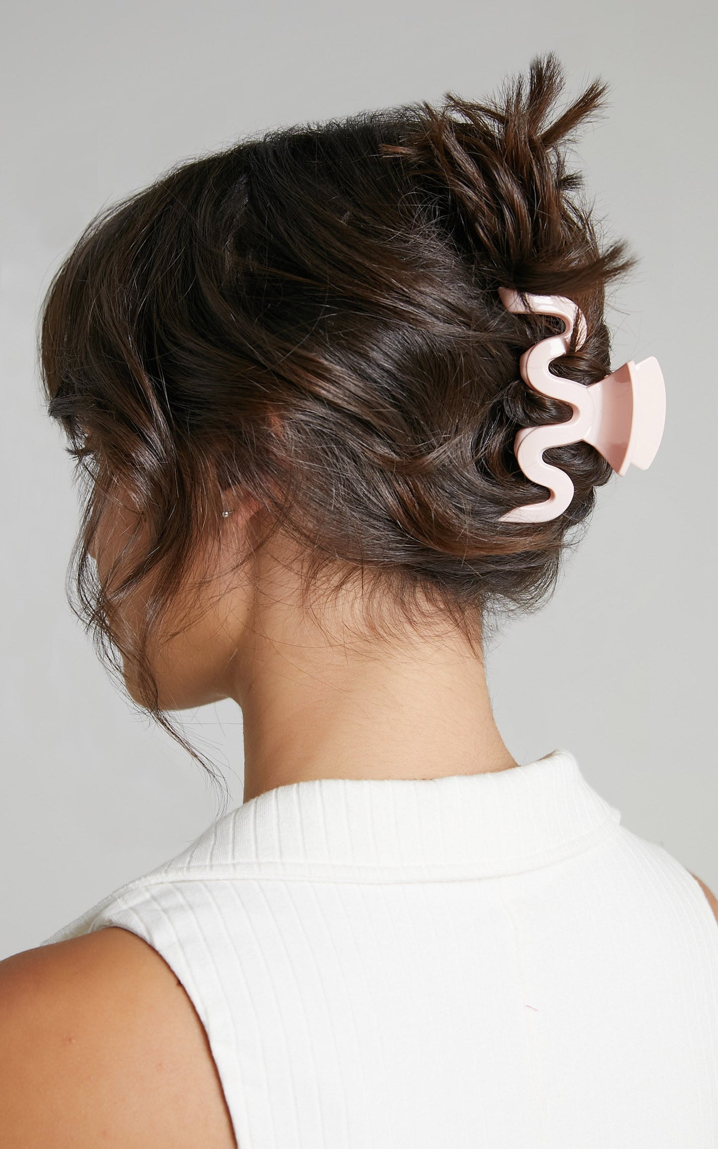 Wilde Hair Clip in Blush
