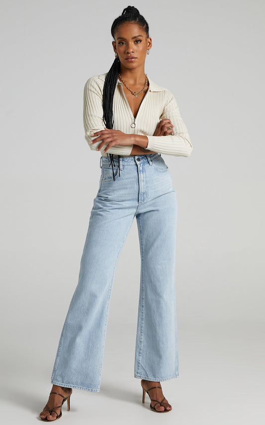 Wrangler - Hi Bells Jeans in Delirium