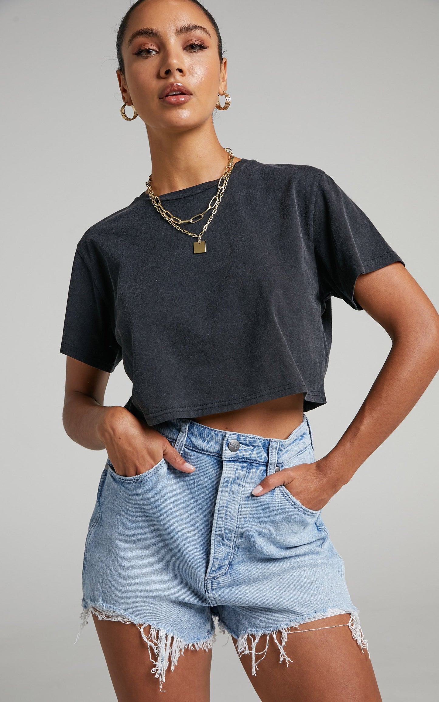 Wrangler - Lita Denim Short in Pinnacle Blue