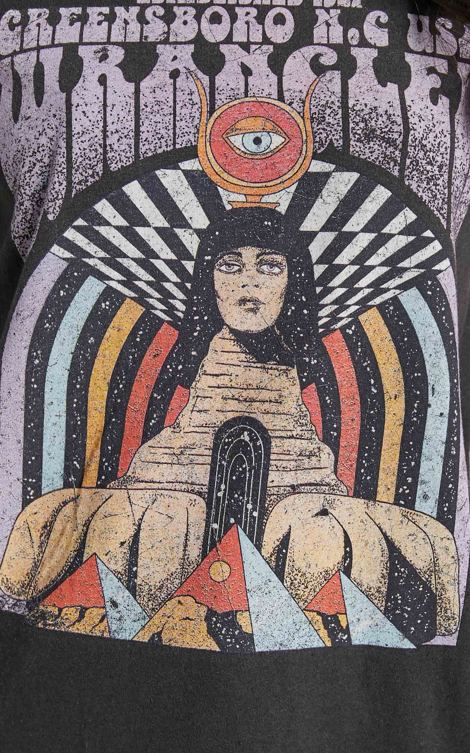 Wrangler - SPHINX TEE in Worn  Black