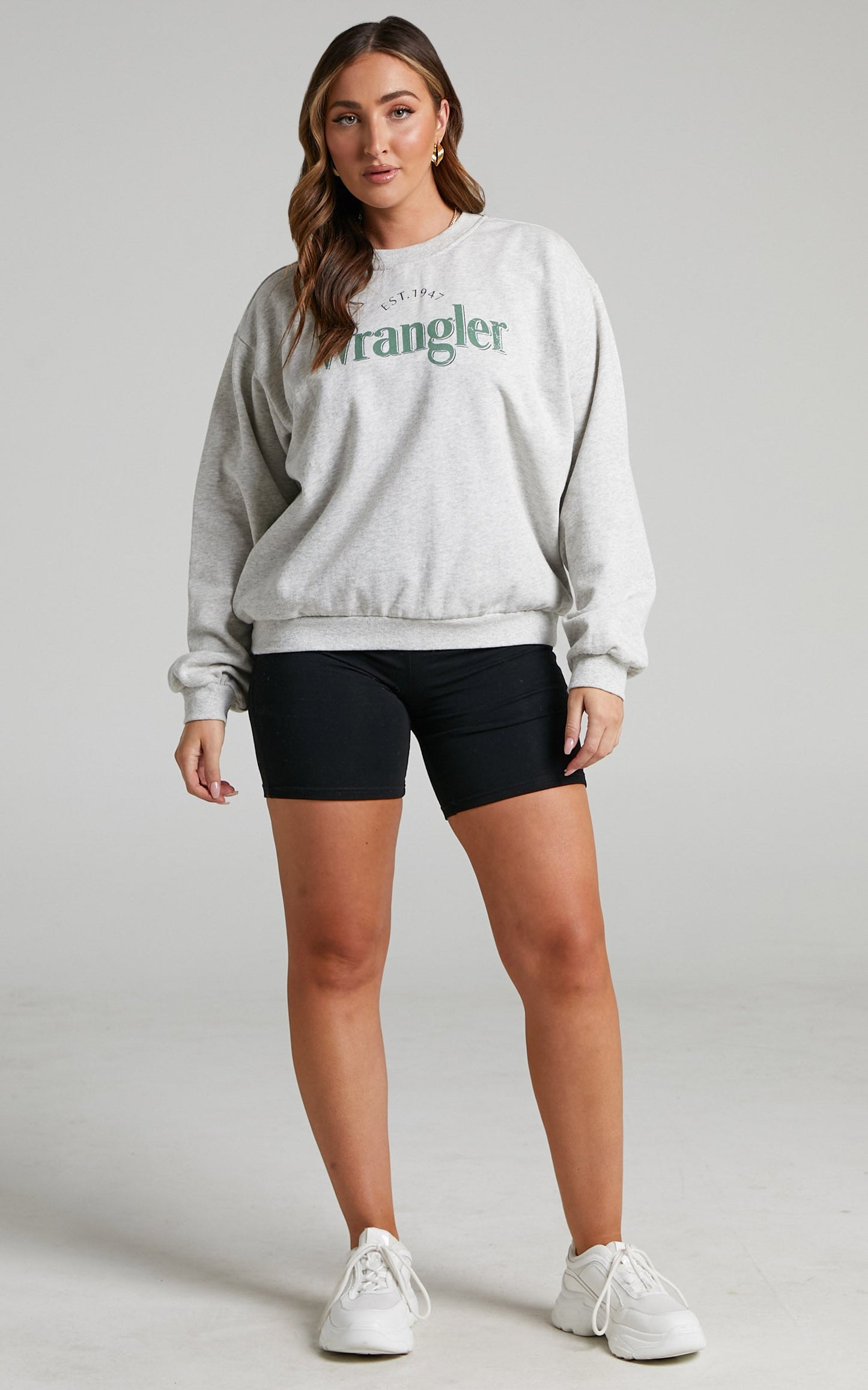 Wrangler - The Reaction Sweat in Light Grey Marle