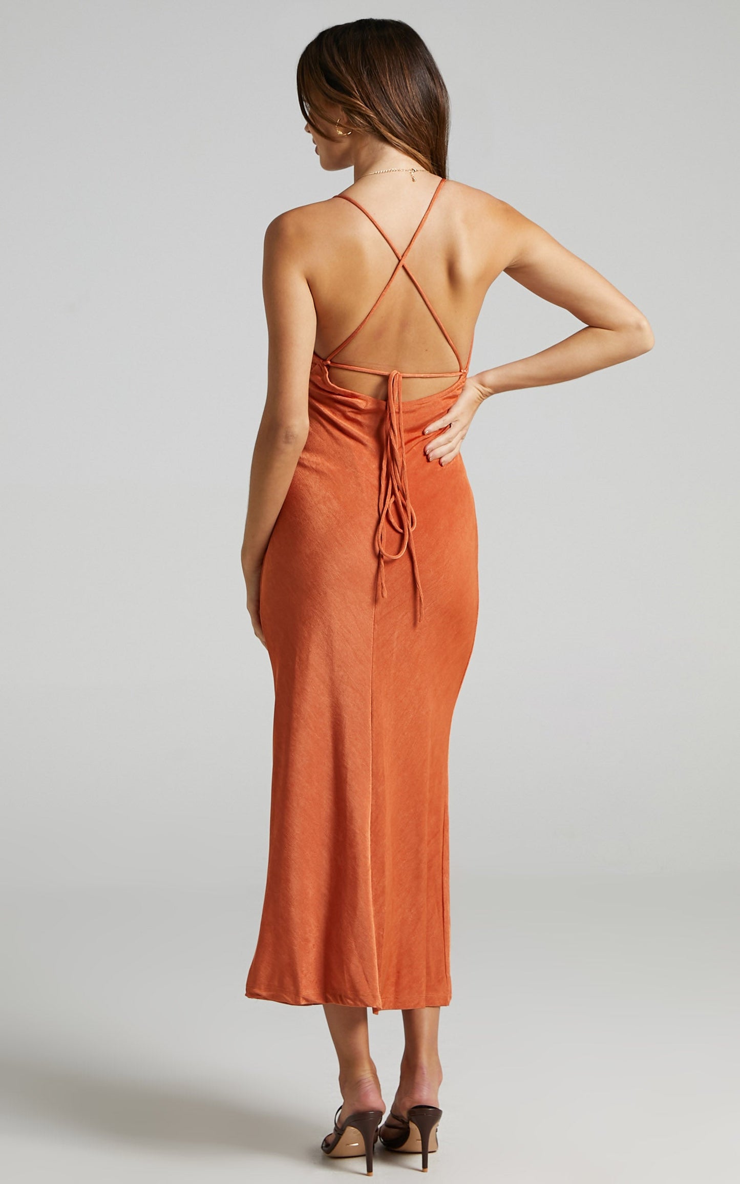 Yassie Dress in Orange