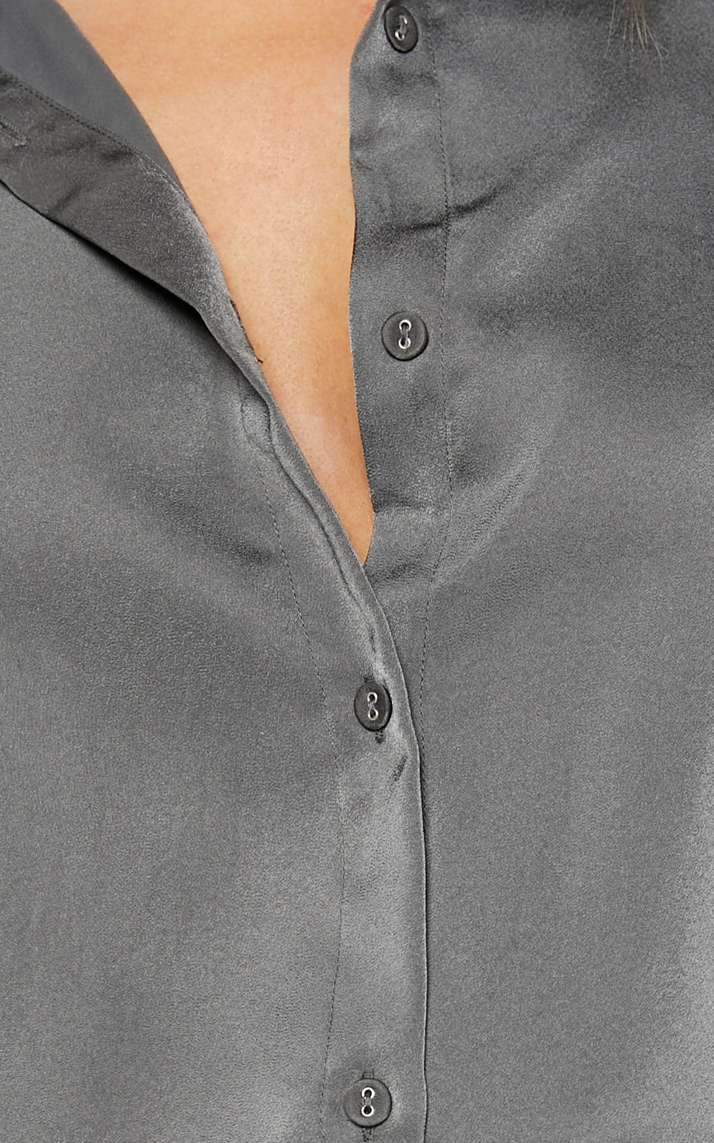 Yenney Long Sleeve Shirt in Charcoal