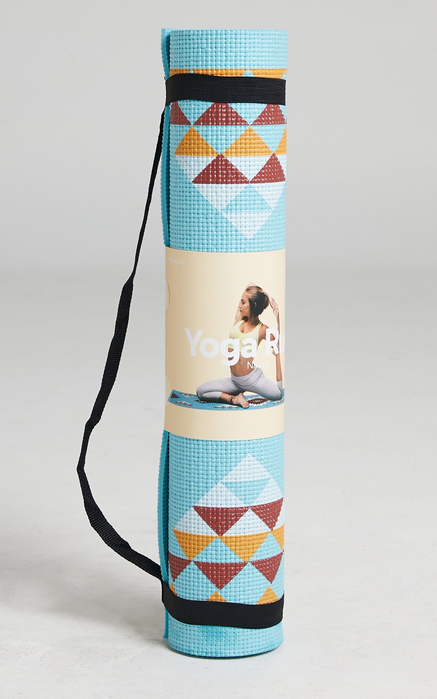 Yoga Mat Navajo in Blue