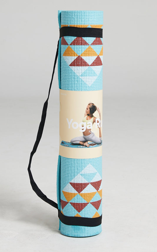 Yoga Mat Navajo in Blue