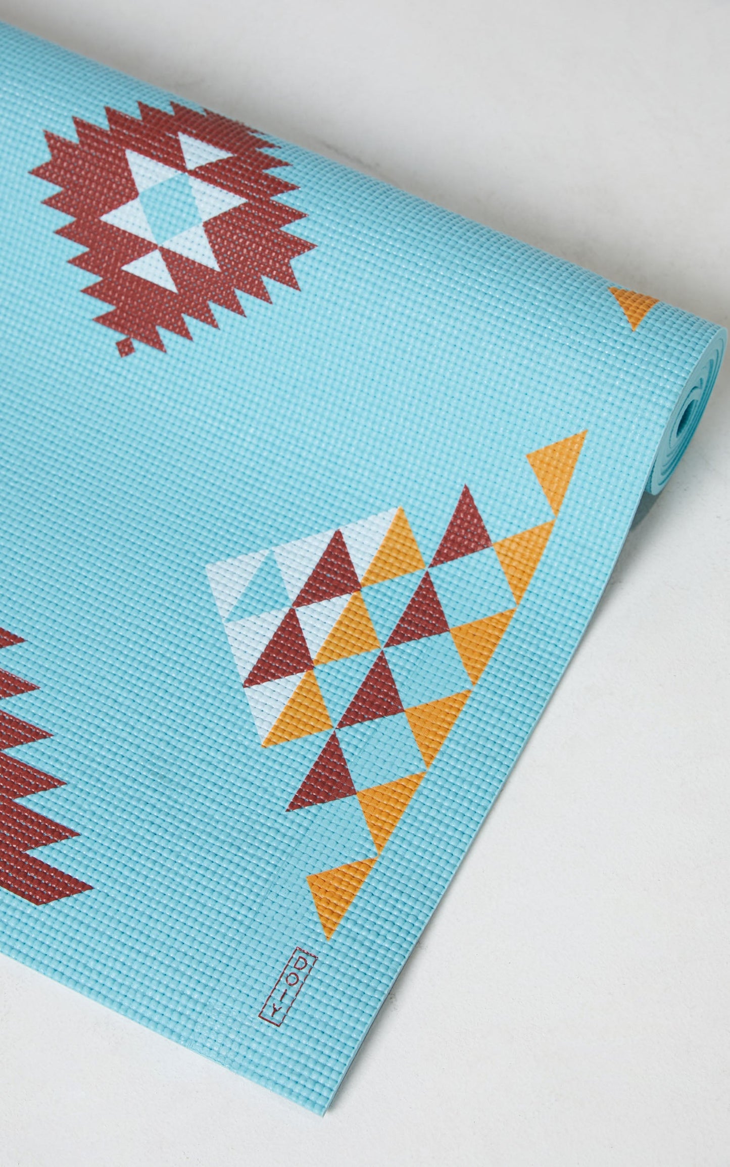 Yoga Mat Navajo in Blue