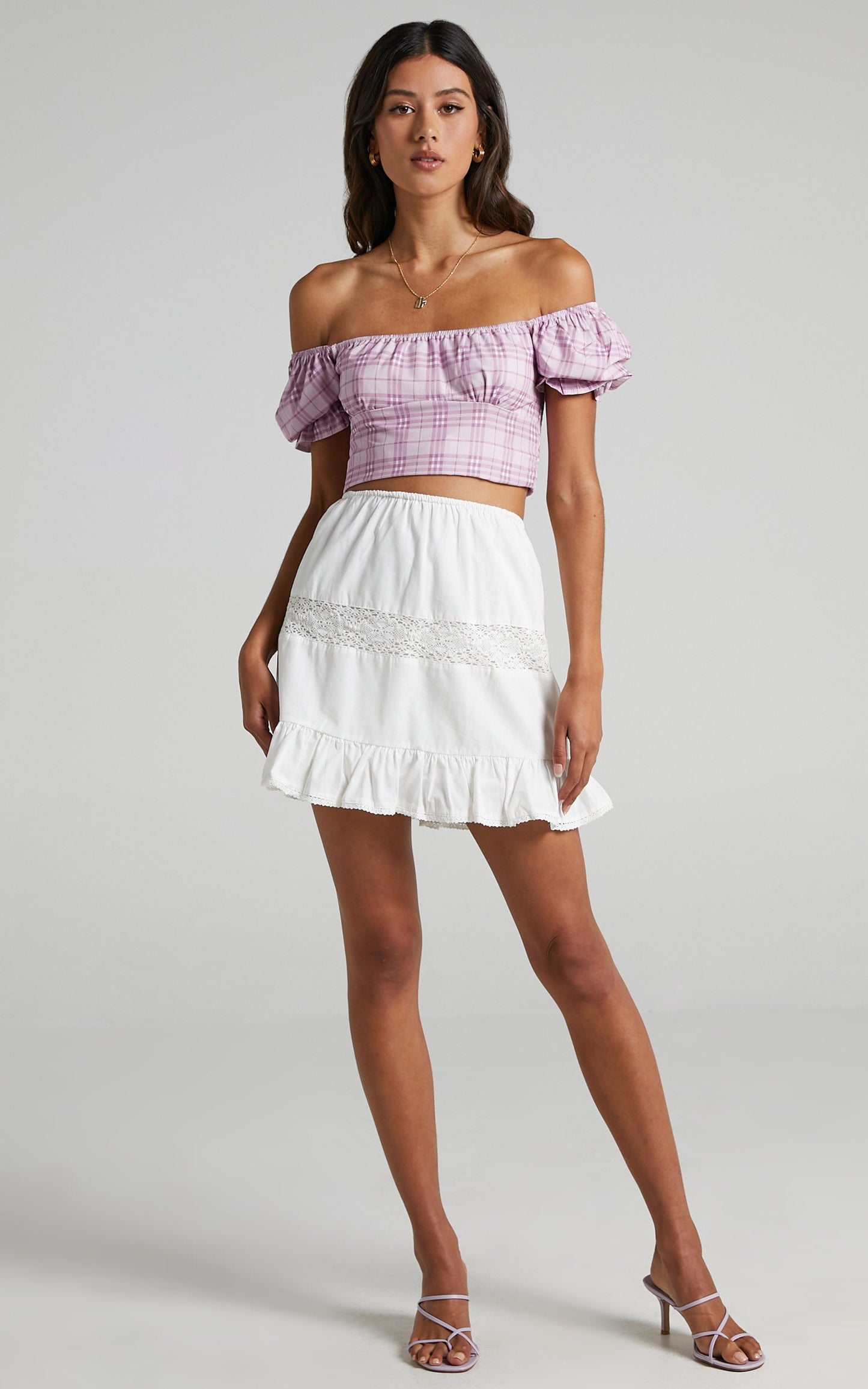 Zahra Skirt in White