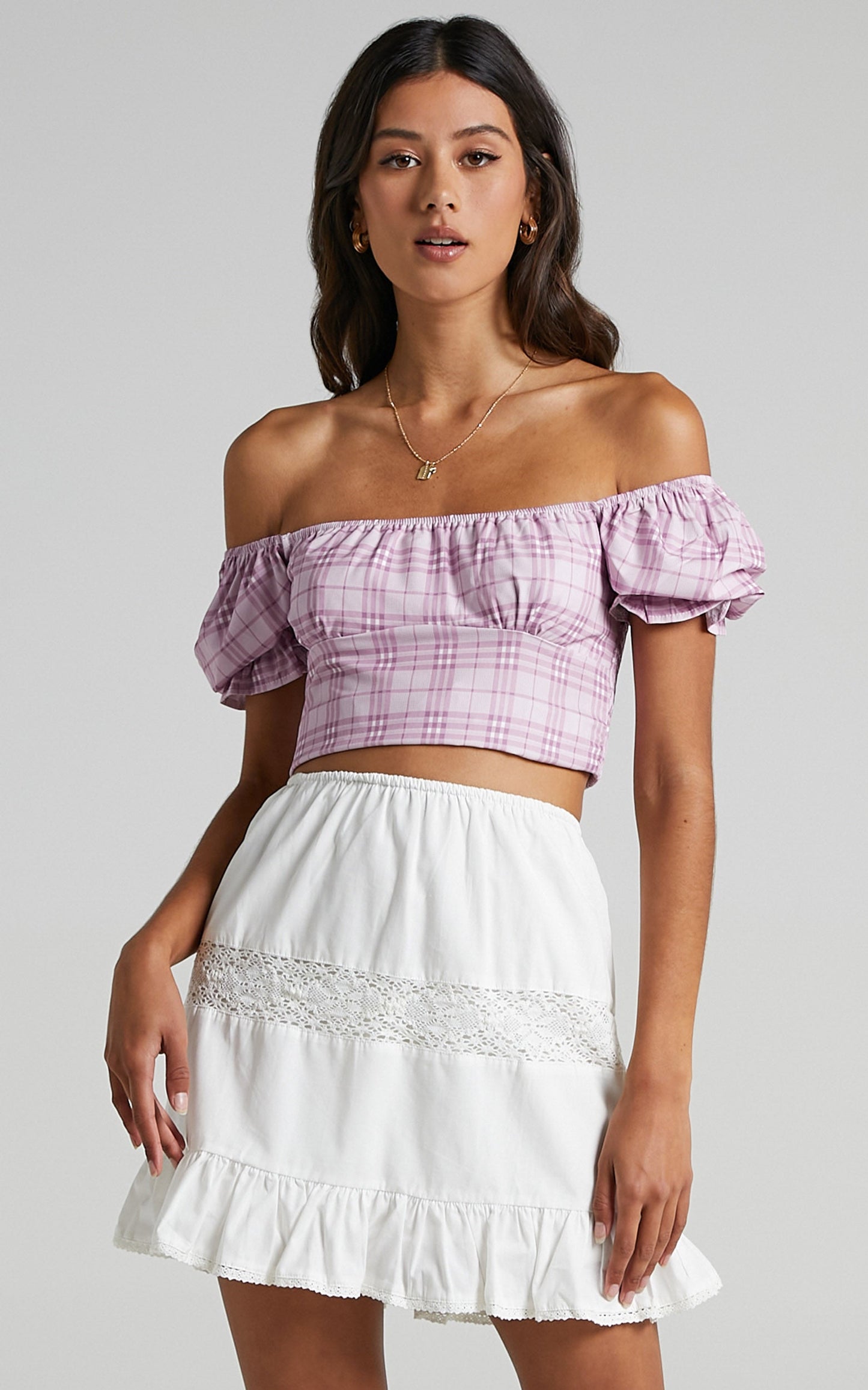 Zahra Skirt in White