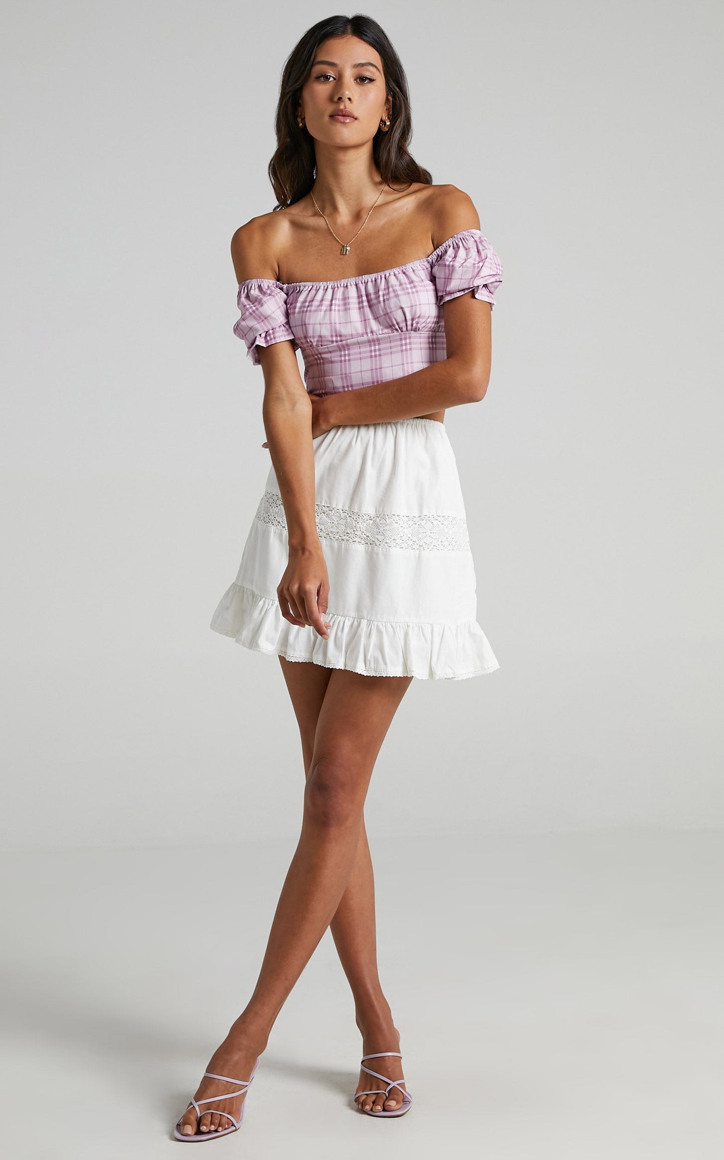 Zahra Skirt in White