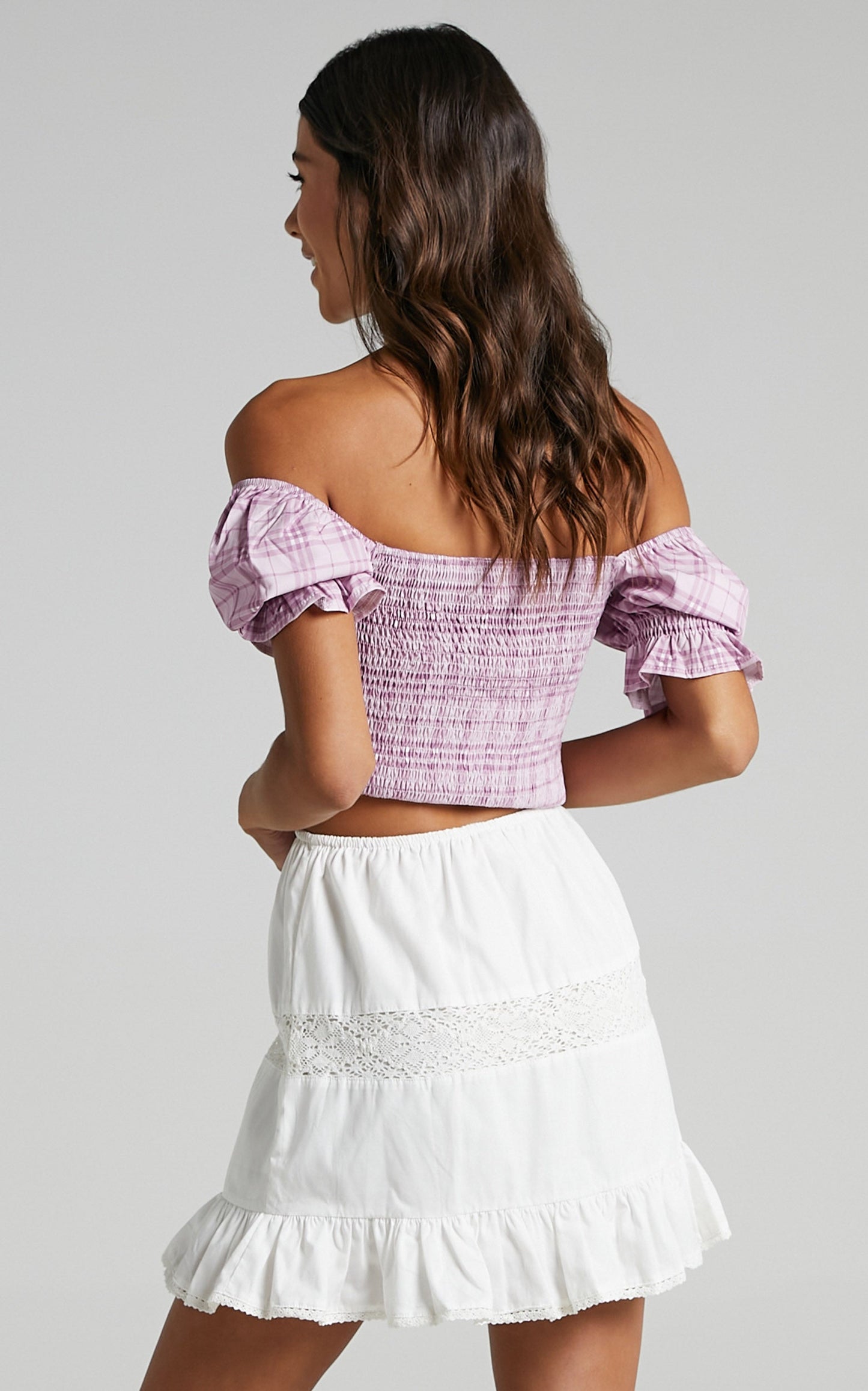 Zahra Skirt in White