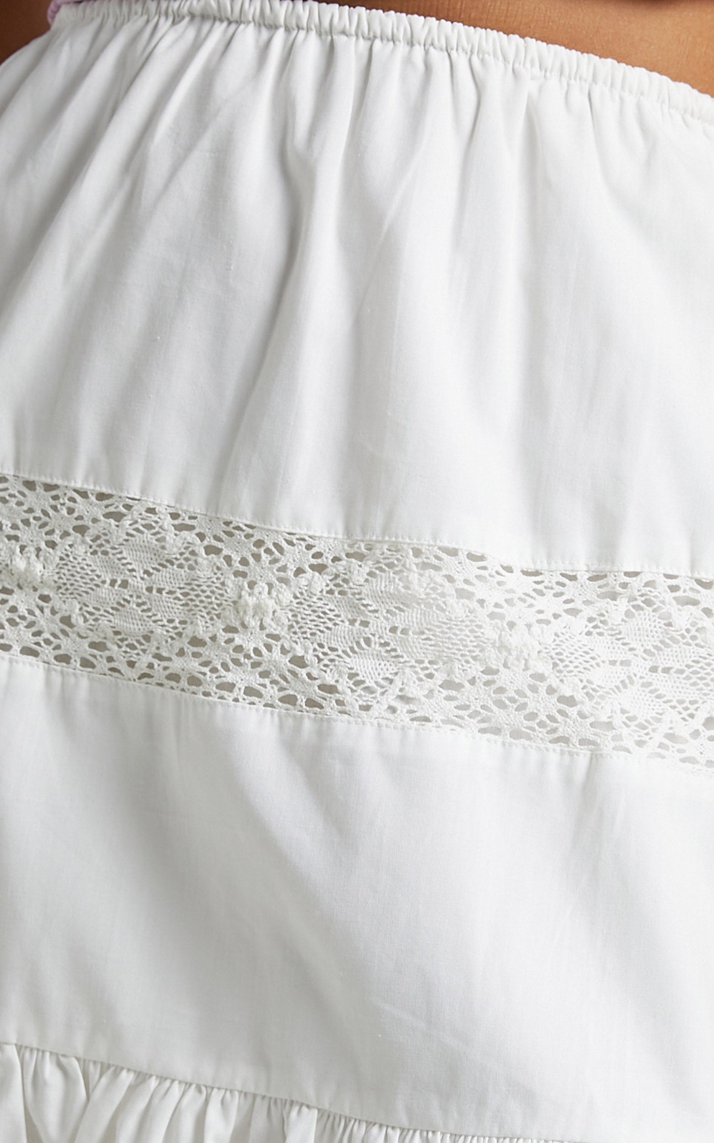 Zahra Skirt in White